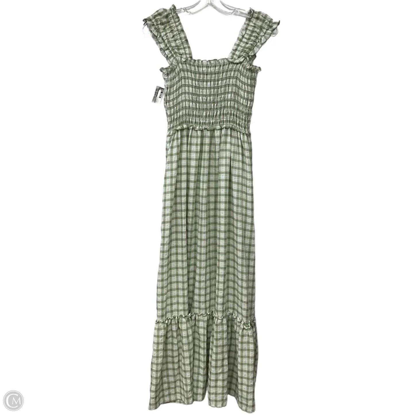 Dress Casual Maxi By Max Studio In Plaid Pattern, Size: Xs