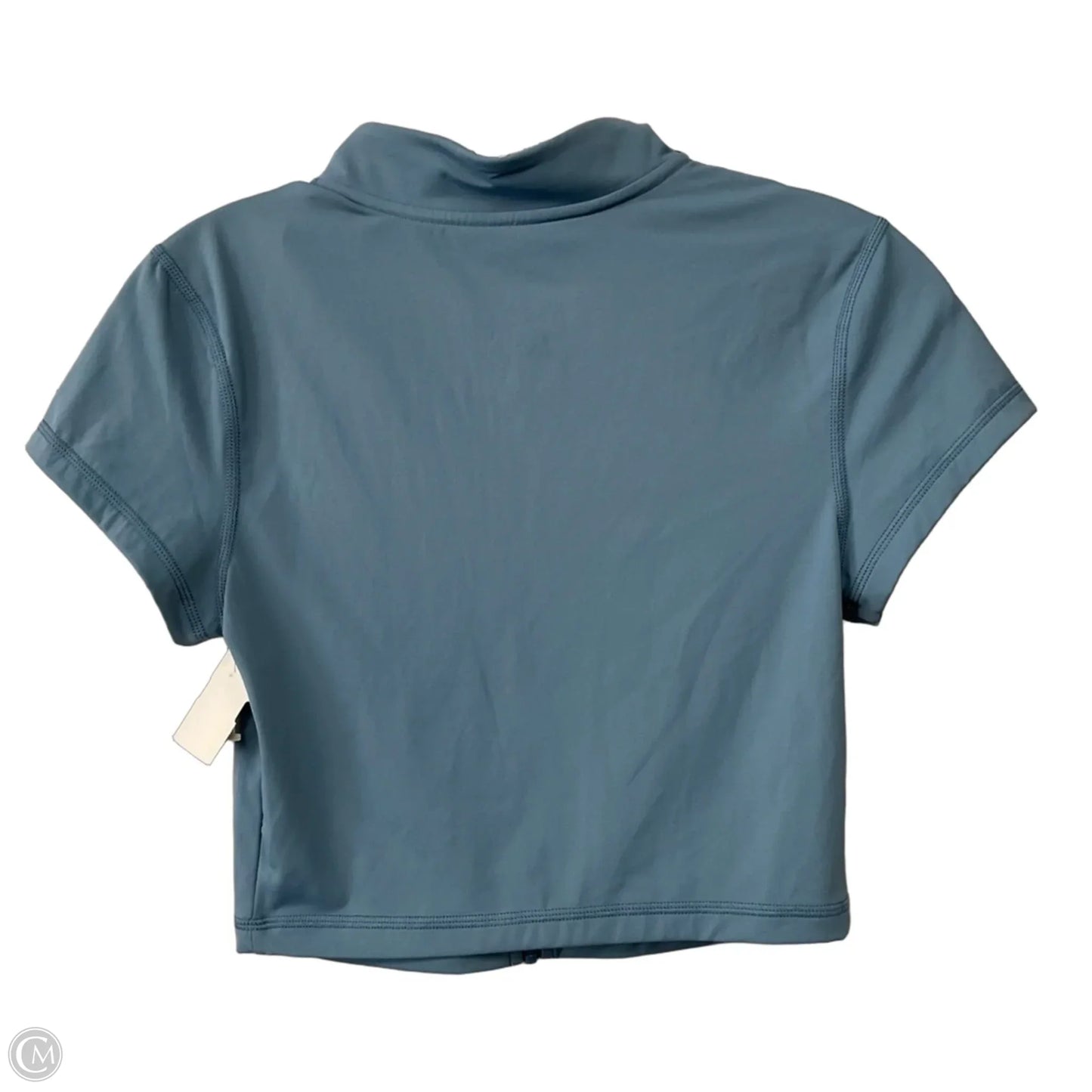 Athletic Top Short Sleeve By Joy Lab In Blue, Size: S