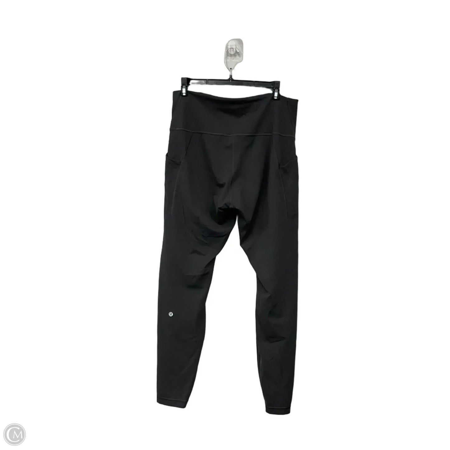 Athletic Leggings By Lululemon In Grey, Size: 14