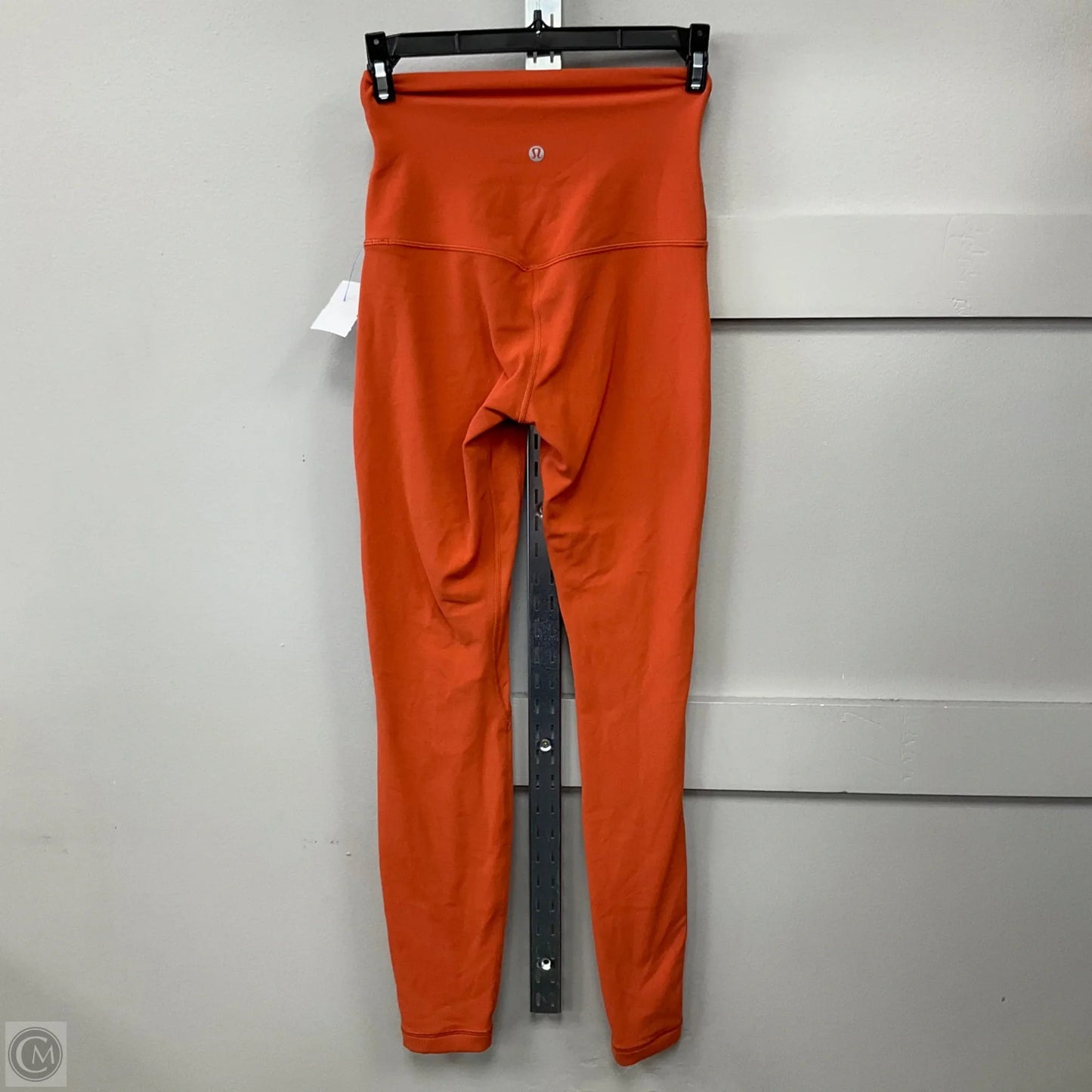 Athletic Leggings By Lululemon In Orange, Size: 4