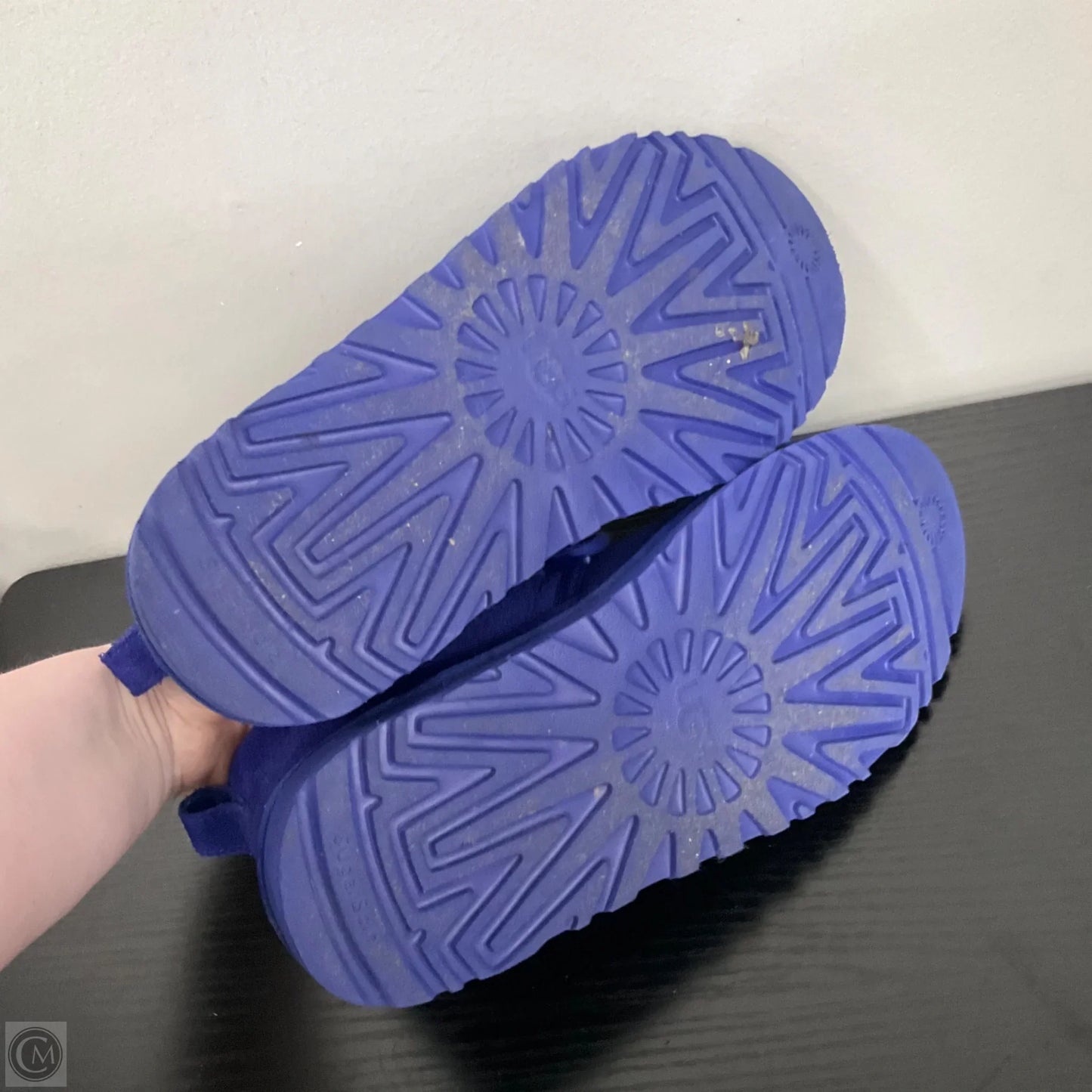 Boots Designer By Ugg In Blue, Size: 8