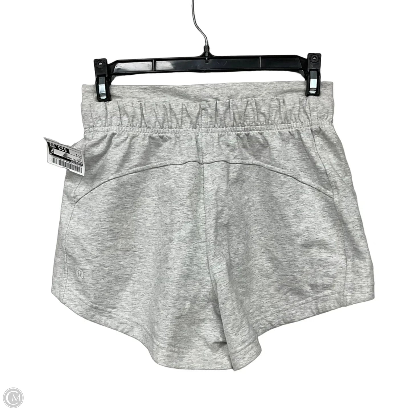 Athletic Shorts By Lululemon In Grey, Size: 4