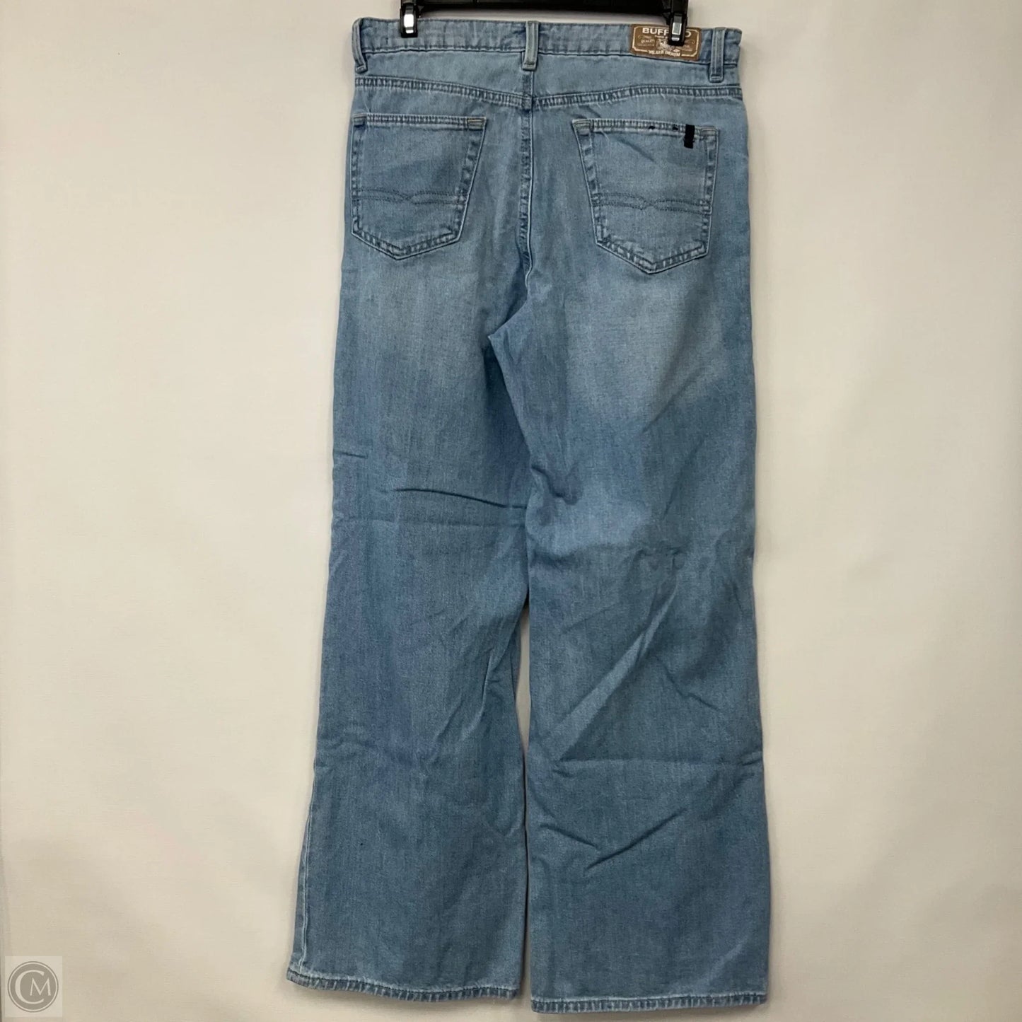 Jeans Wide Leg By Buffalo David Bitton In Blue Denim, Size: 8