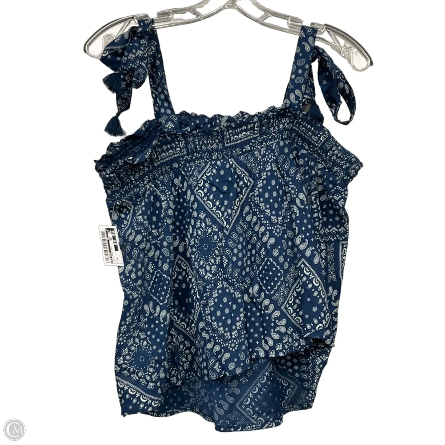 Top Sleeveless By Old Navy In Blue, Size: M