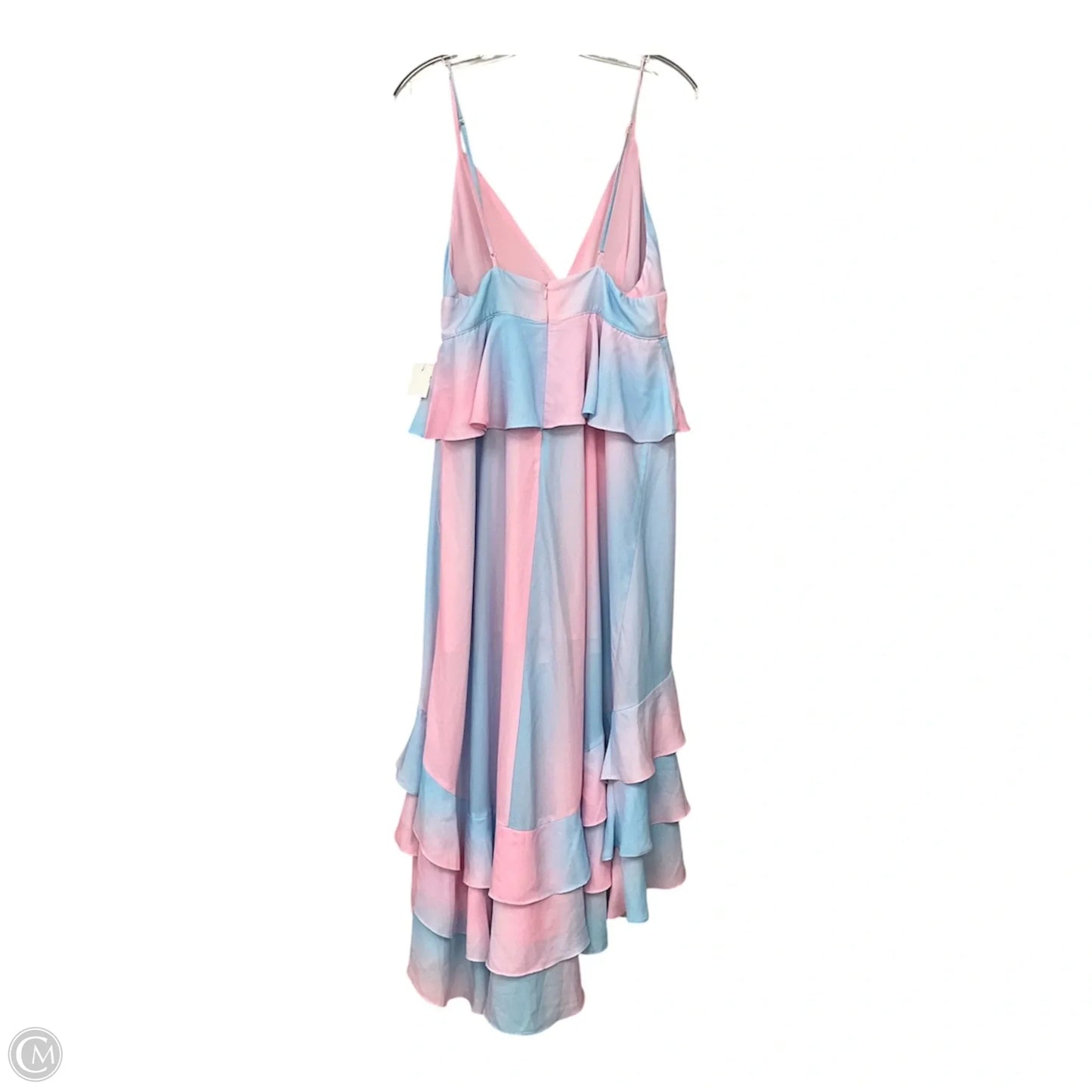 Dress Casual Maxi By Buddy Love In Blue & Pink, Size: L