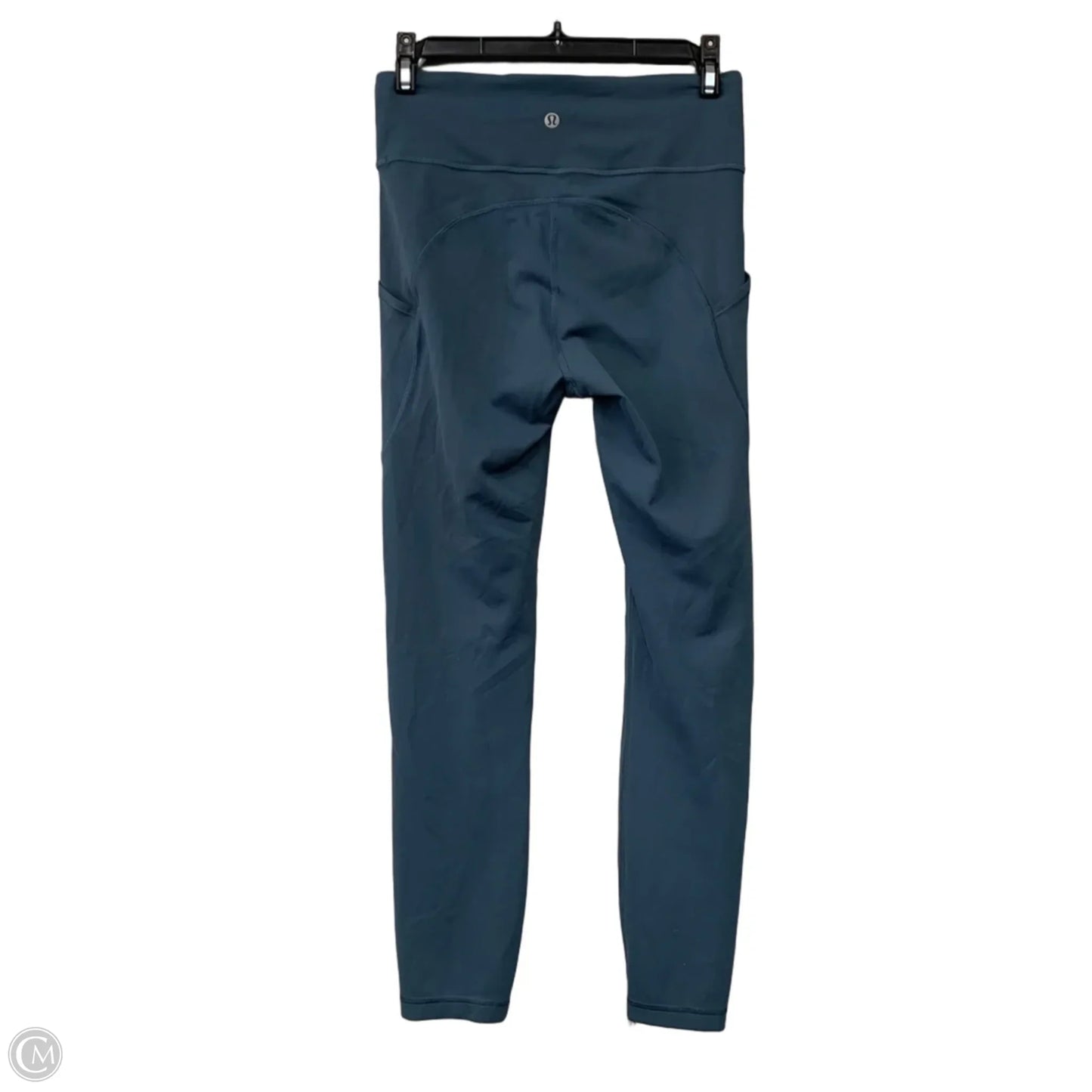 Athletic Leggings By Lululemon In Teal, Size: 6