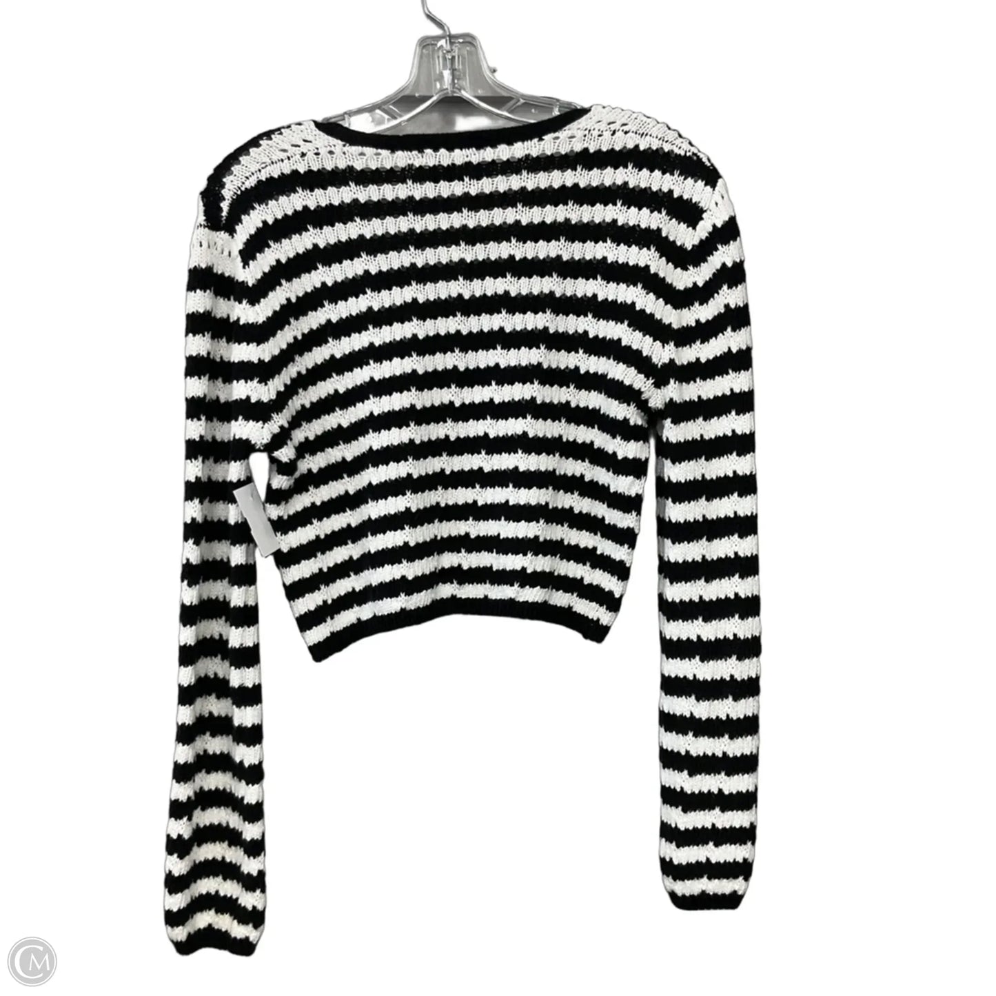 Cardigan By Industry In Black & White, Size: S