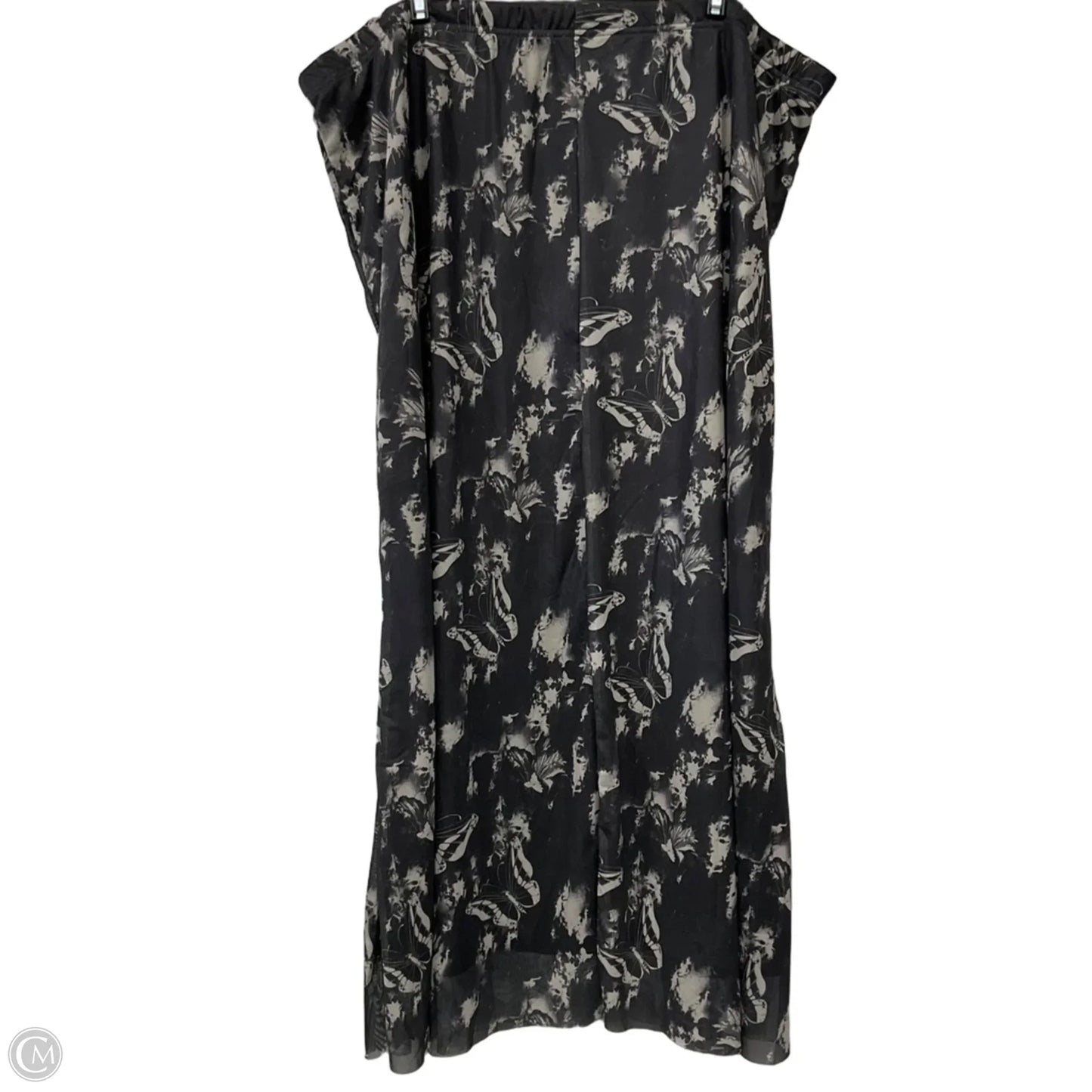Skirt Maxi By Clothes Mentor In Black, Size: Xxl