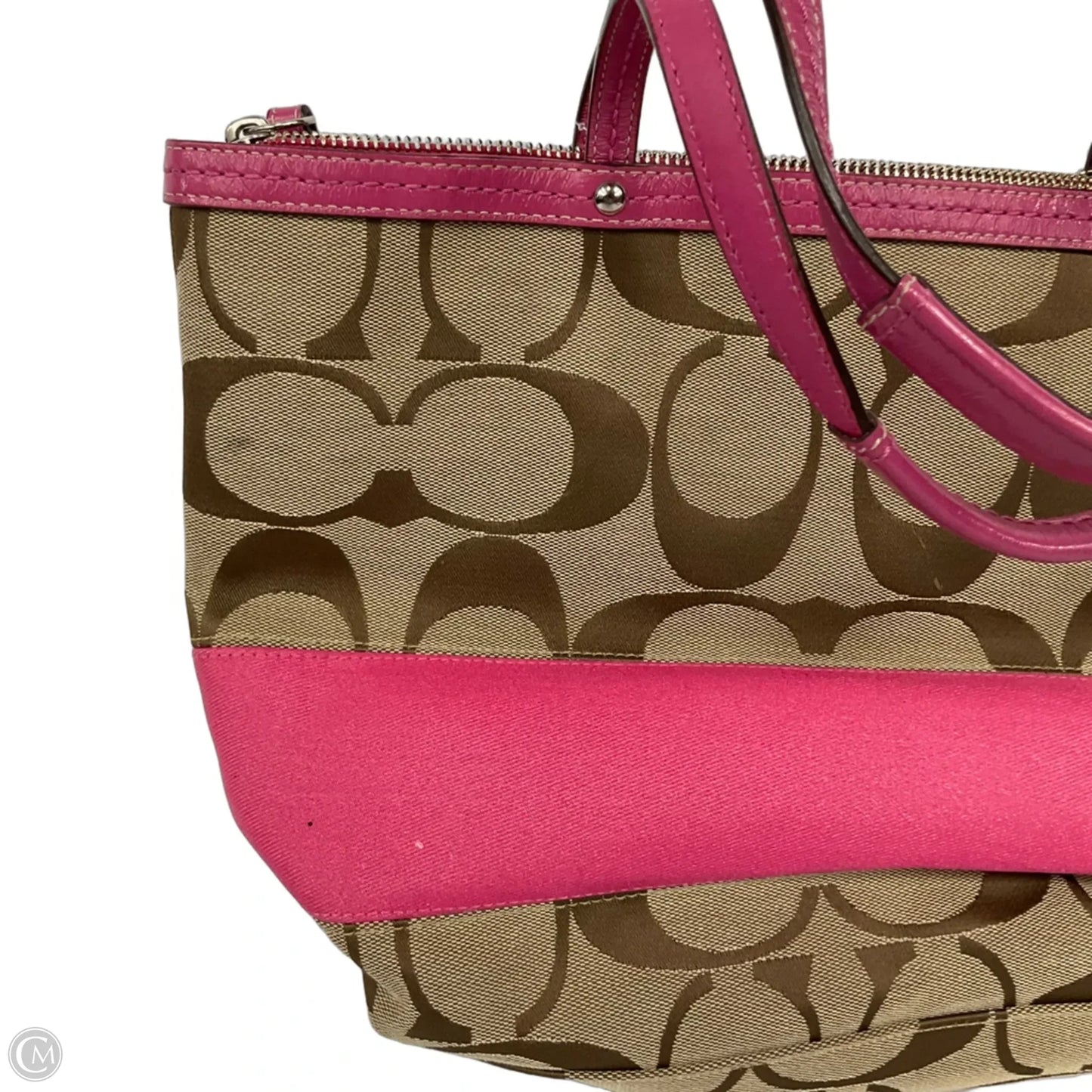 Handbag Designer By Coach, Size: Medium