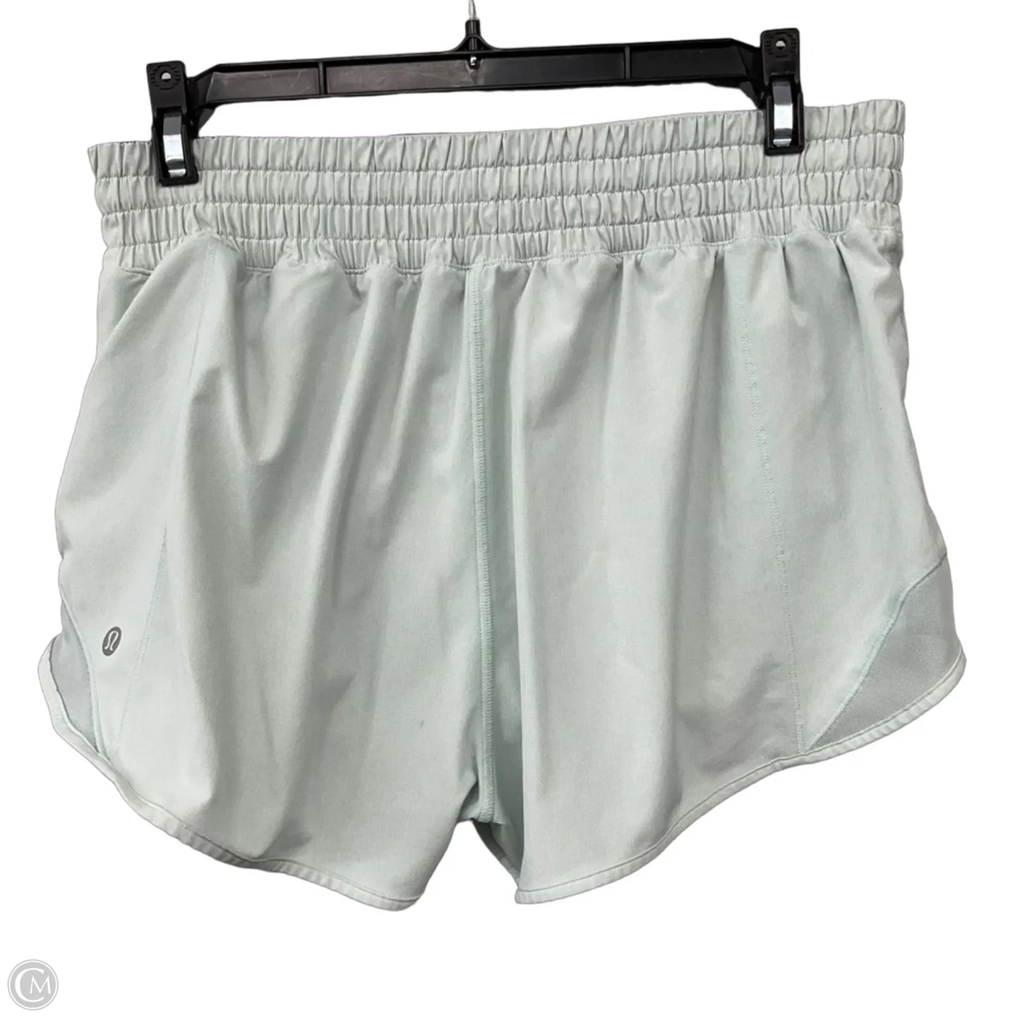 Athletic Shorts By Lululemon In Green, Size: 8