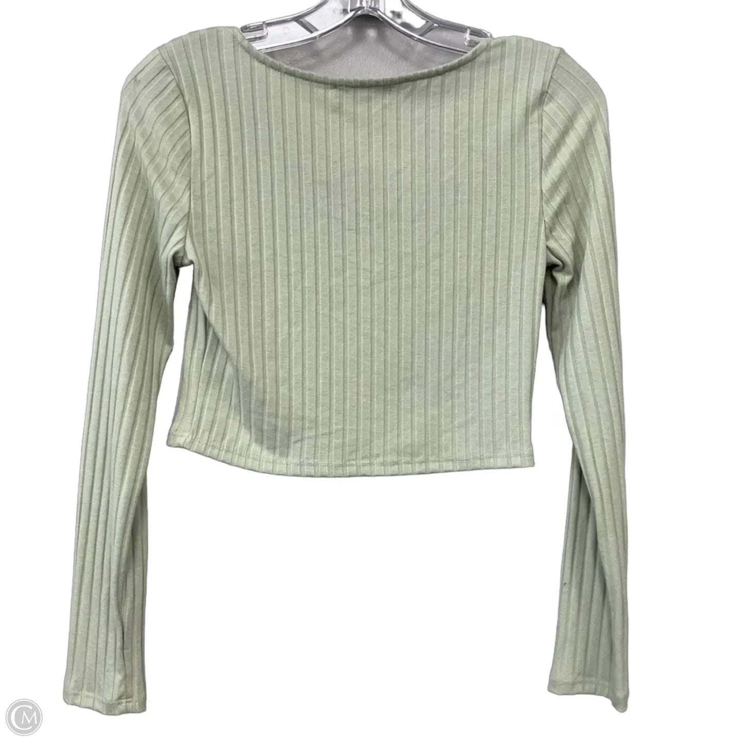 Top Long Sleeve By Altard State In Green, Size: S