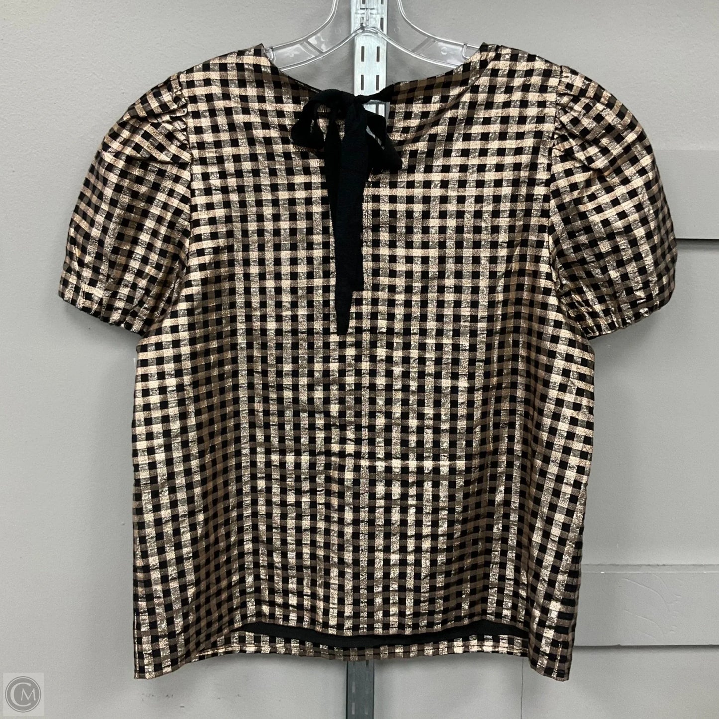 Top Short Sleeve By J. Crew In Brown, Size: M