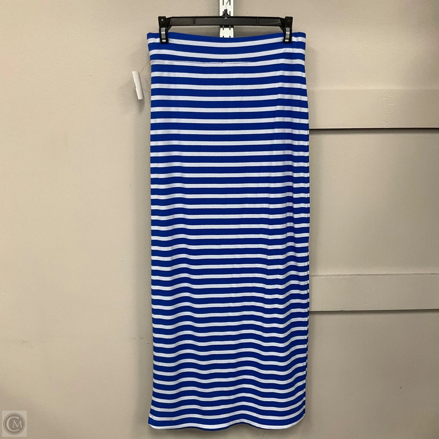 Skirt Maxi By Offline By Aerie In Blue & White, Size: S