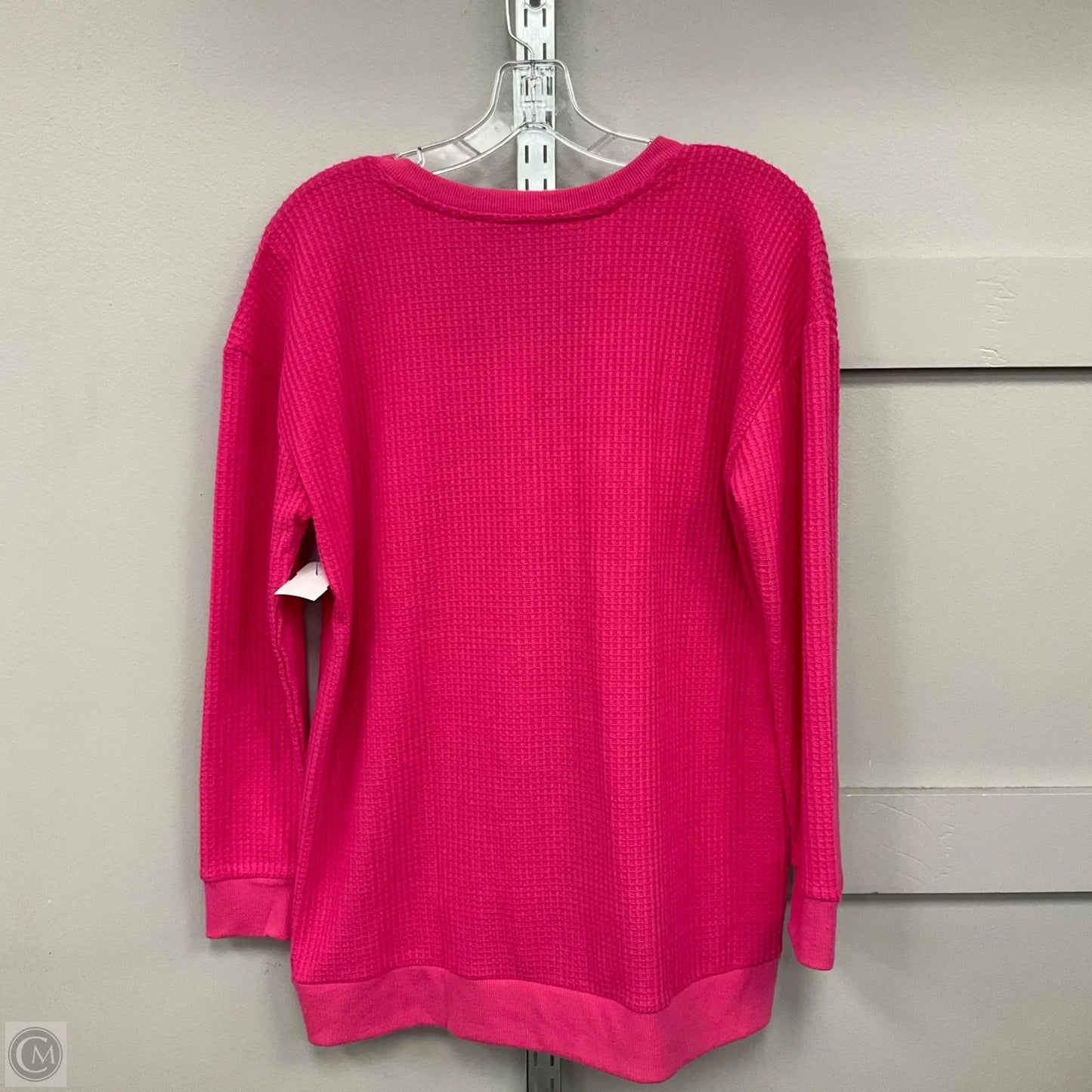 Top Long Sleeve By Loft In Pink, Size: M