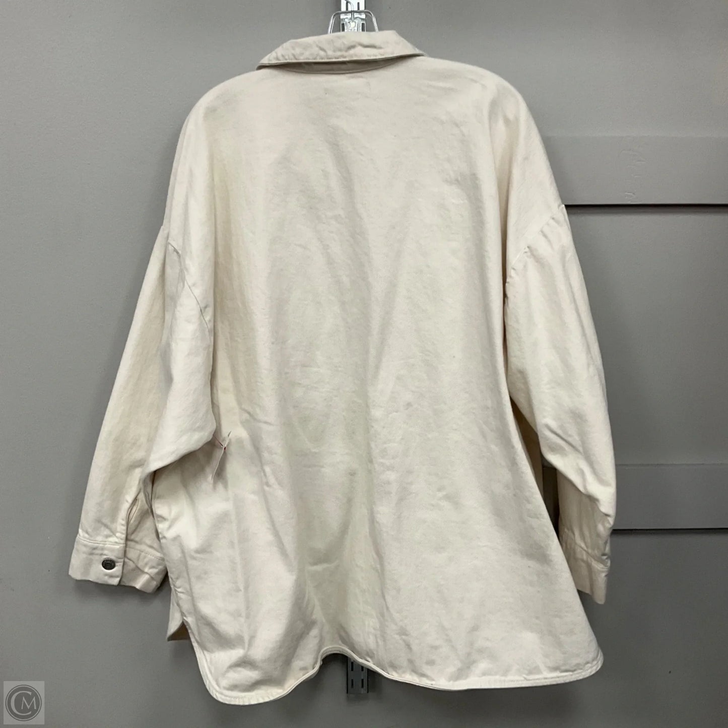 Jacket Denim By Black Tape In Cream Denim, Size: 2x