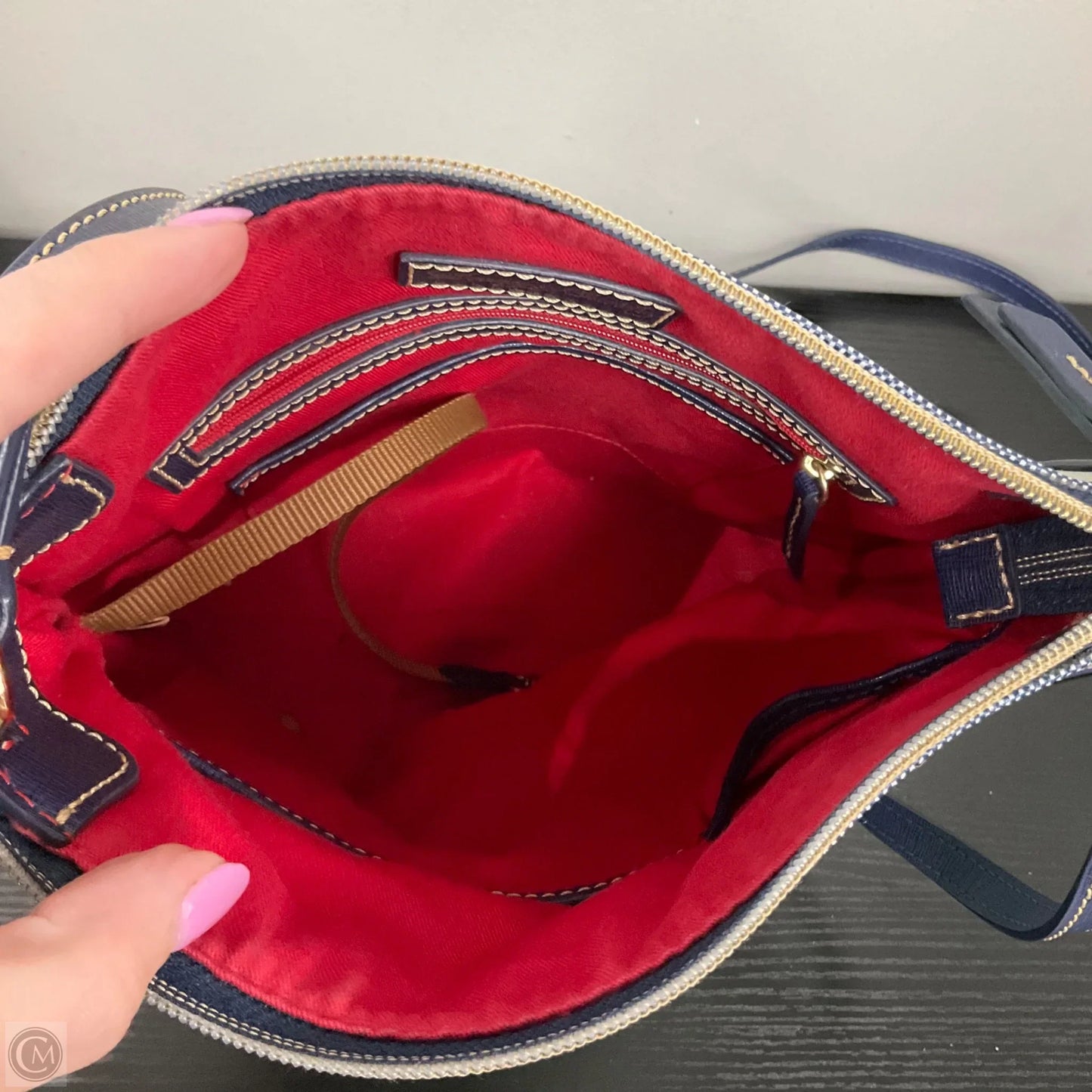 Crossbody Designer By Dooney And Bourke, Size: Medium