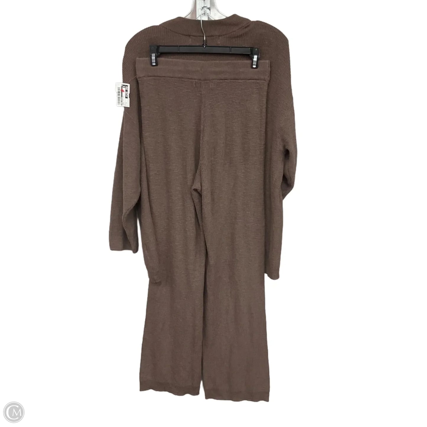Pants Suit 2pc By Free People In Brown, Size: S