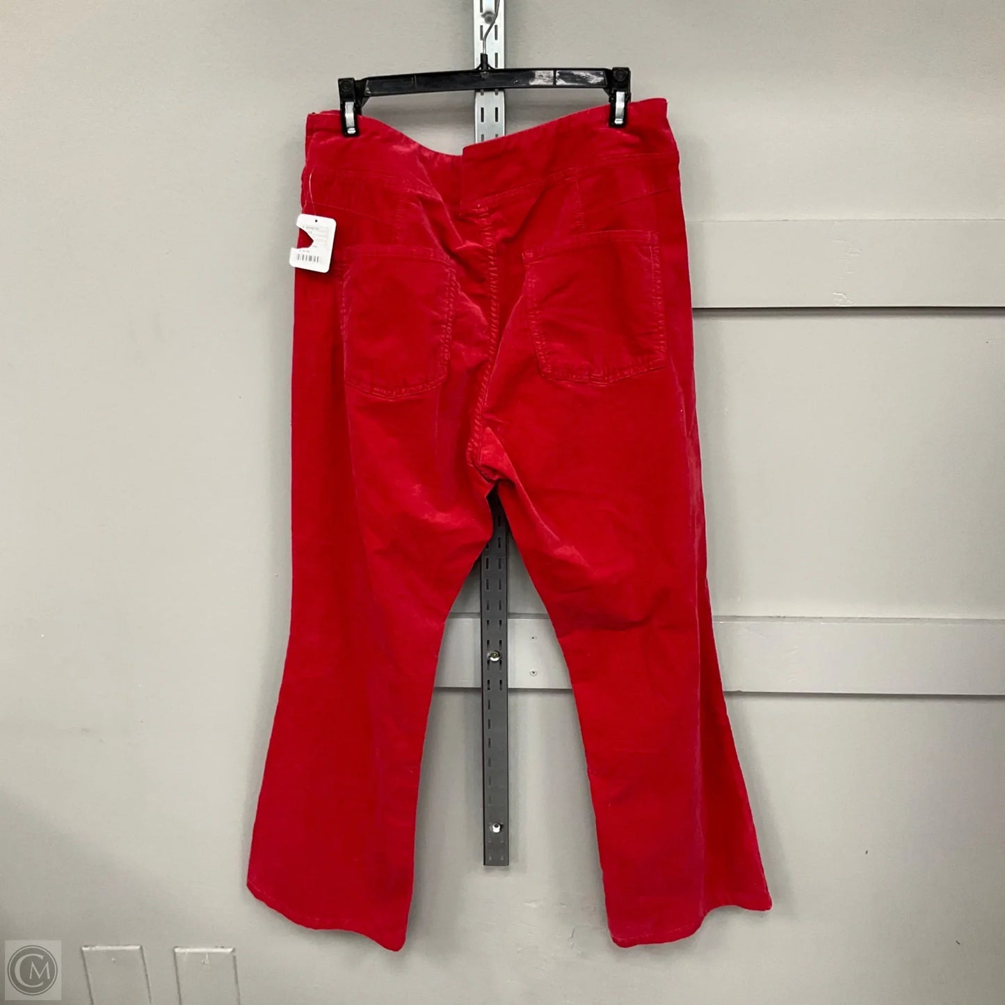 Jeans Boot Cut By Free People In Red, Size: L