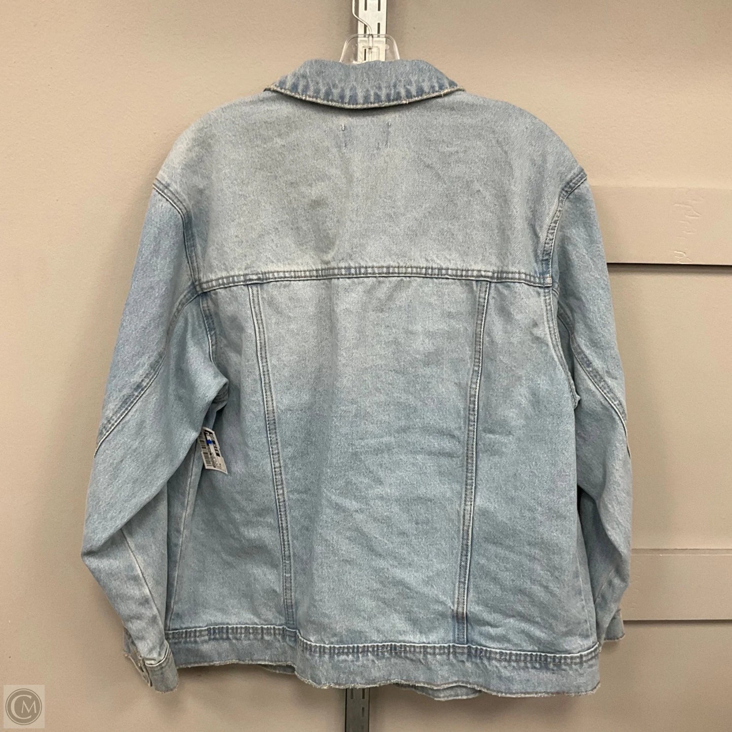 Jacket Denim By Universal Thread In Blue Denim, Size: M