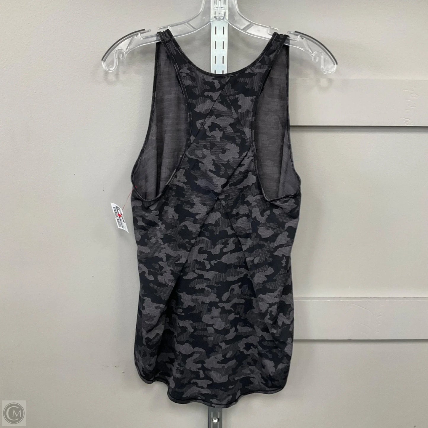Athletic Tank Top By Lululemon In Camouflage Print, Size: 12