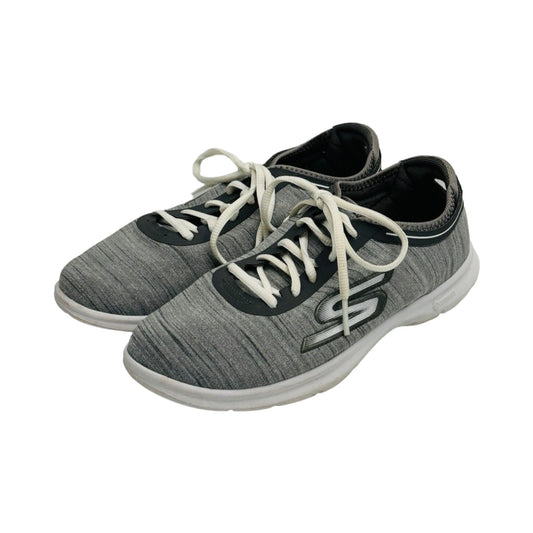 Grey Shoes Athletic By Skechers  Size: 7.5