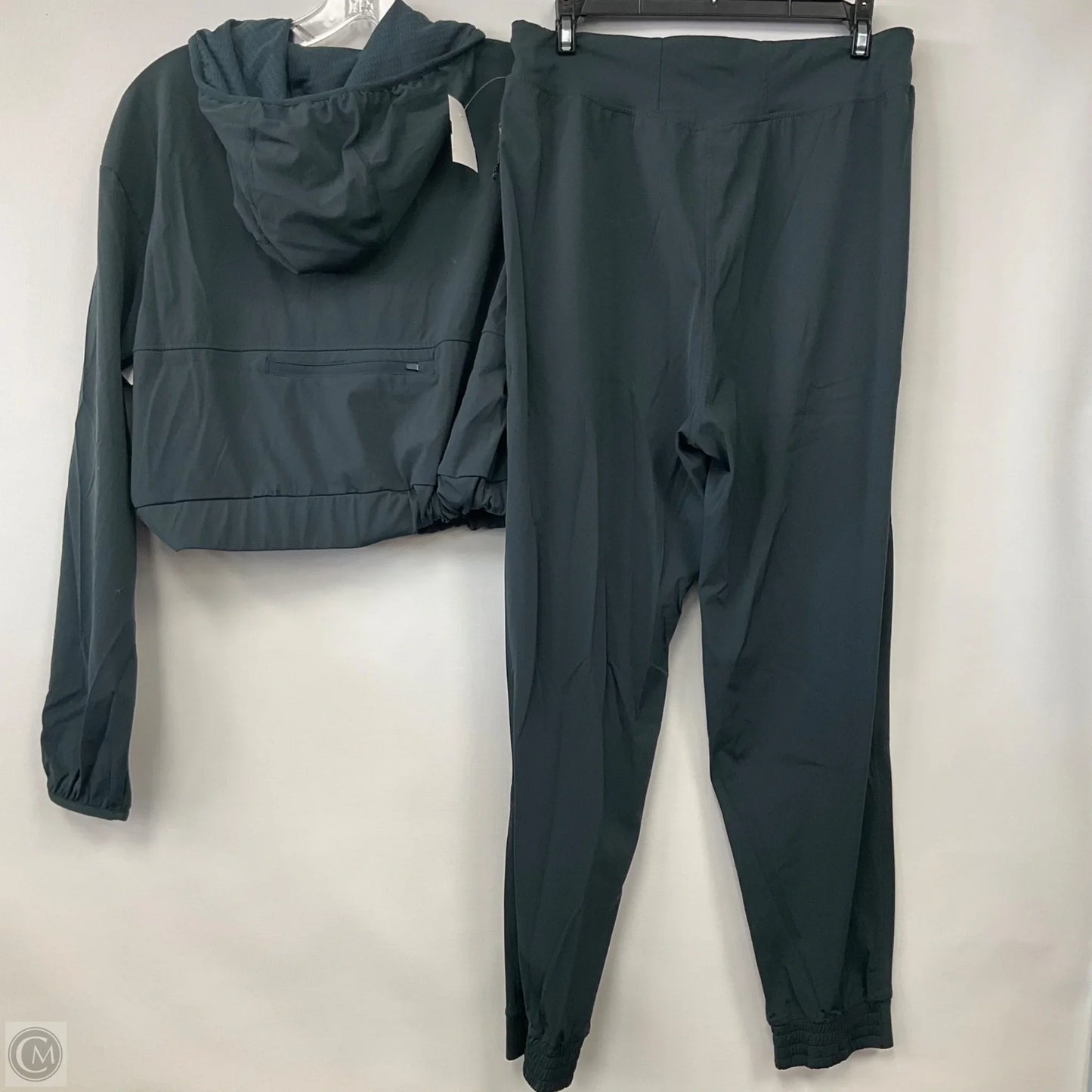 Athletic Pants 2pc By Mono B In Grey, Size: M