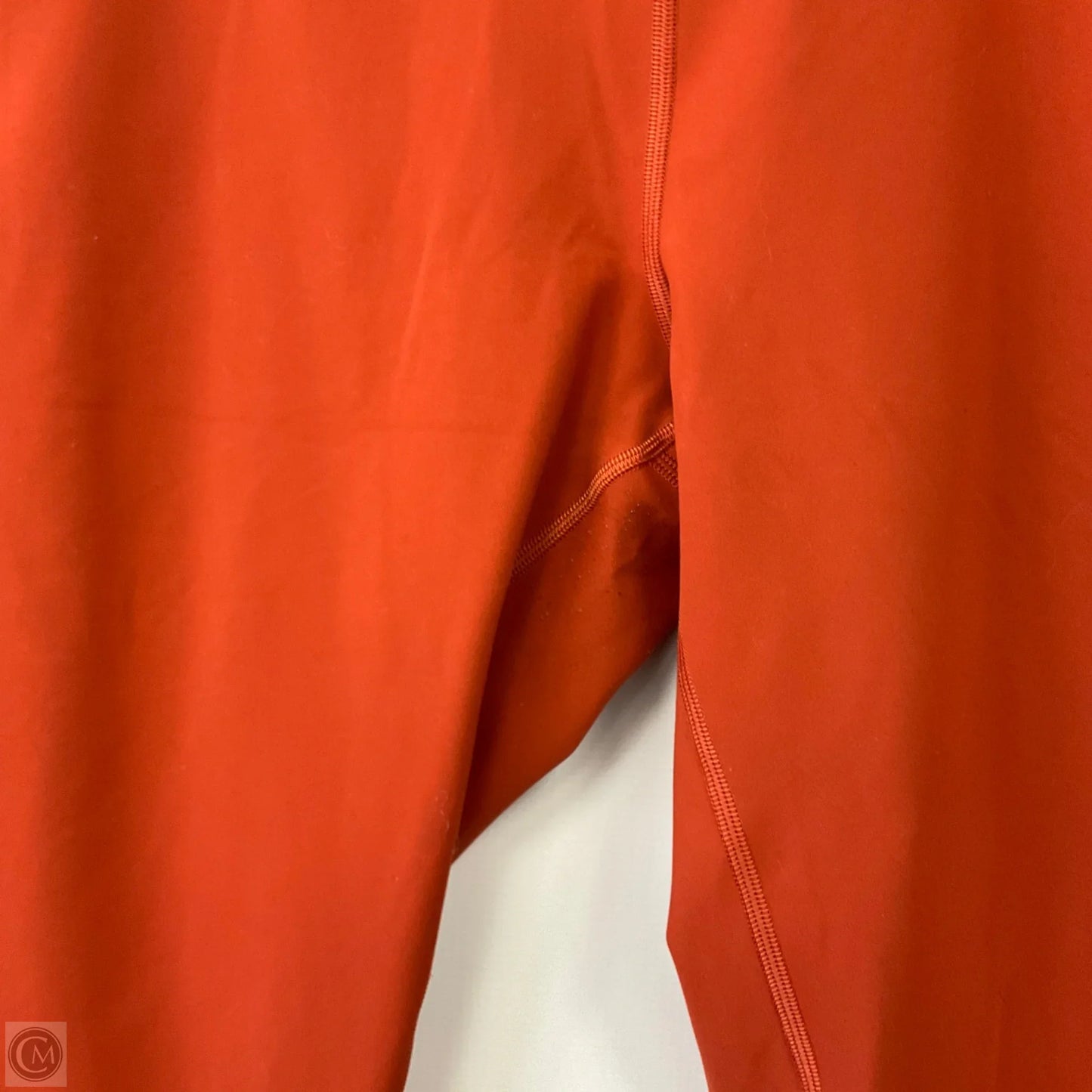 Athletic Leggings By Lululemon In Orange, Size: 16