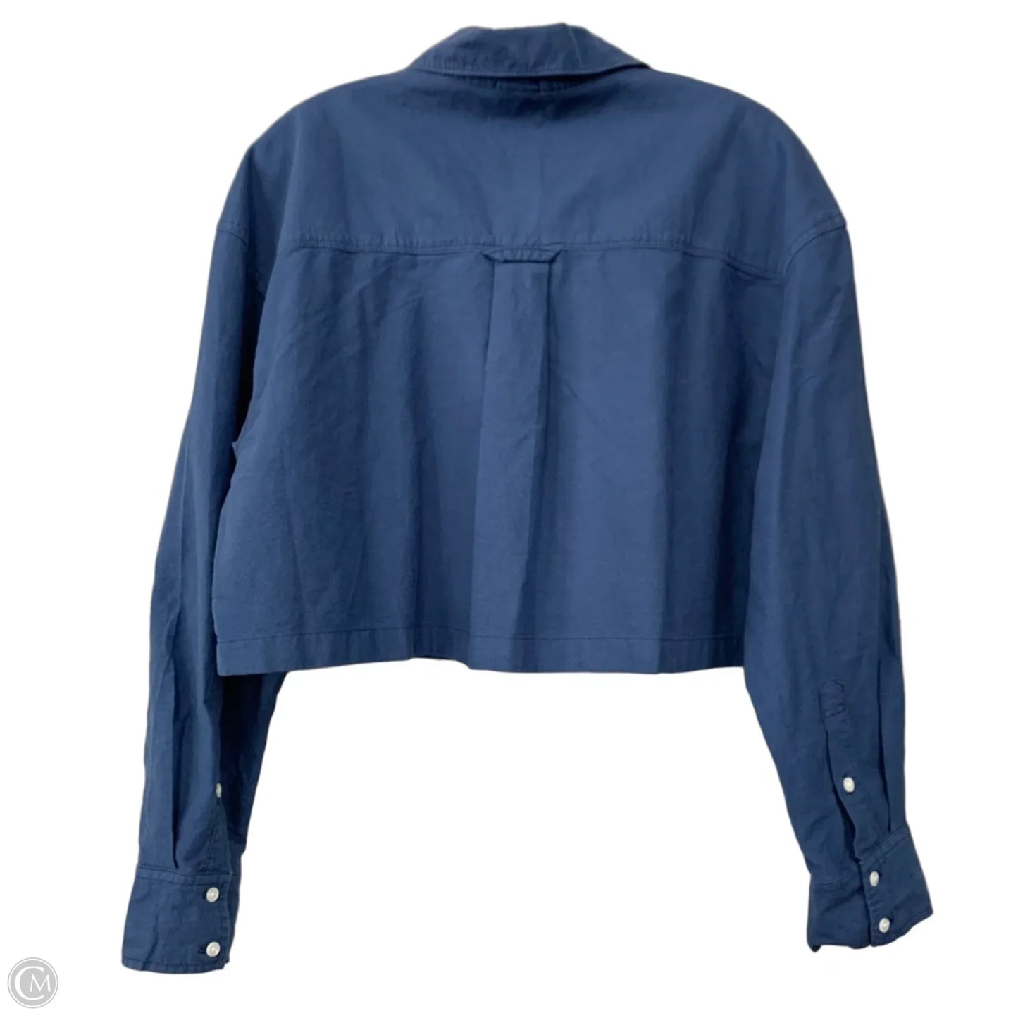 Top Long Sleeve By Offline By Aerie In Blue, Size: S
