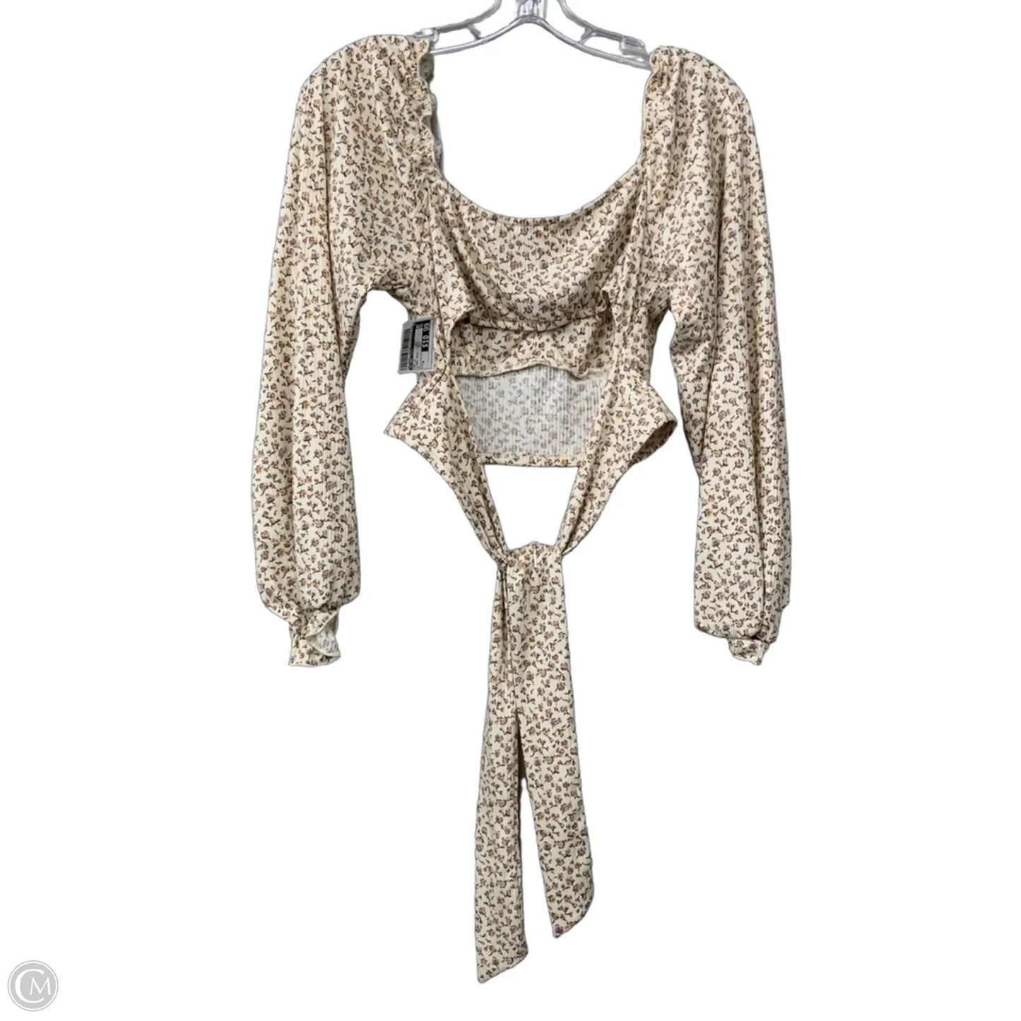 Top Long Sleeve By Altard State In Floral Print, Size: M
