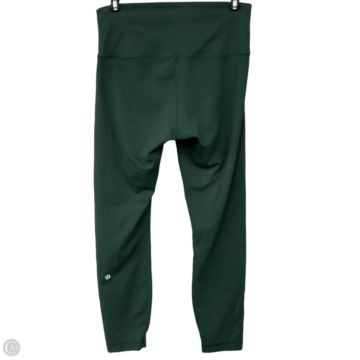 Athletic Leggings By Lululemon In Green, Size: 10