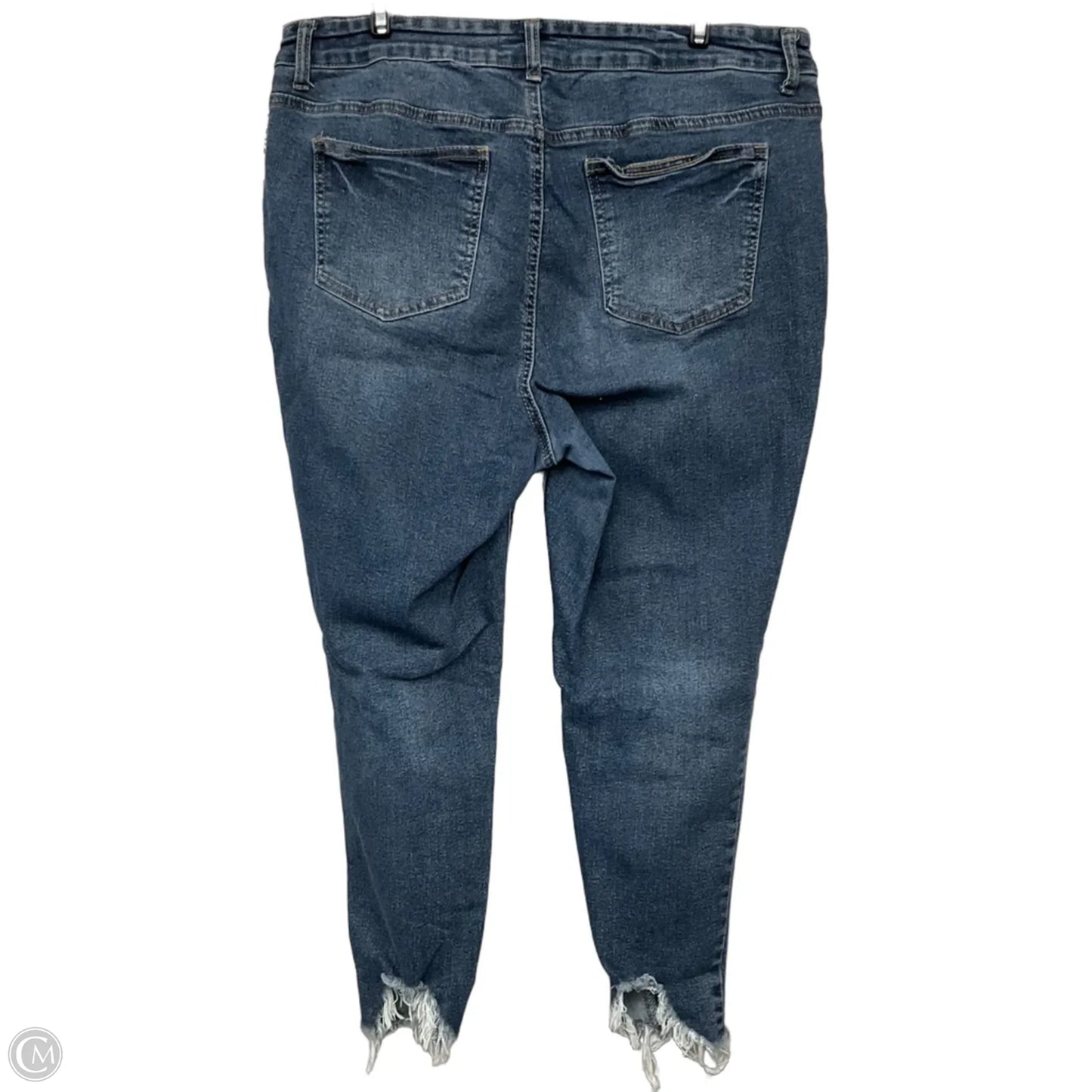 Jeans Skinny By Arula In Blue Denim, Size: 14