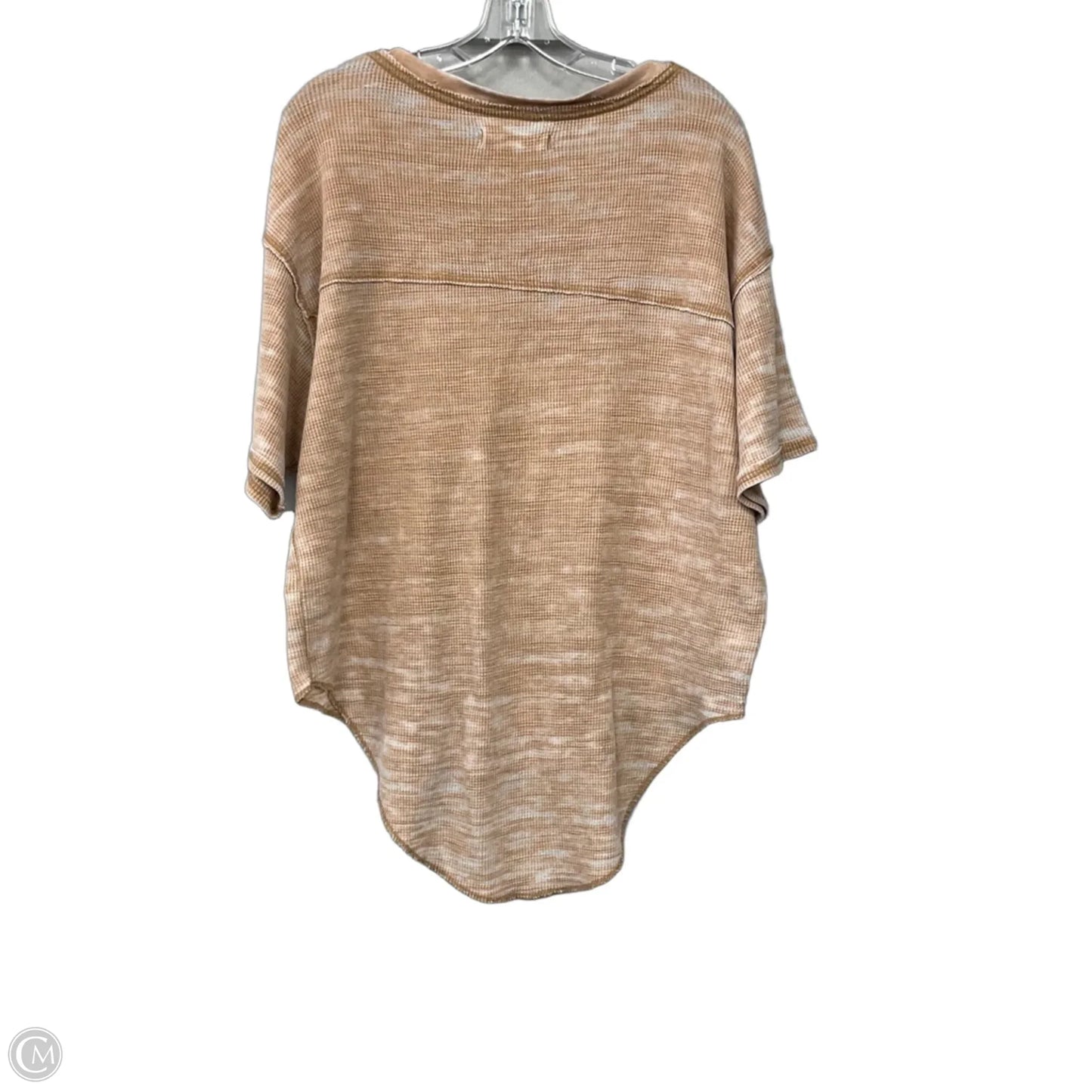 Top Short Sleeve Basic By We The Free In Tan, Size: S