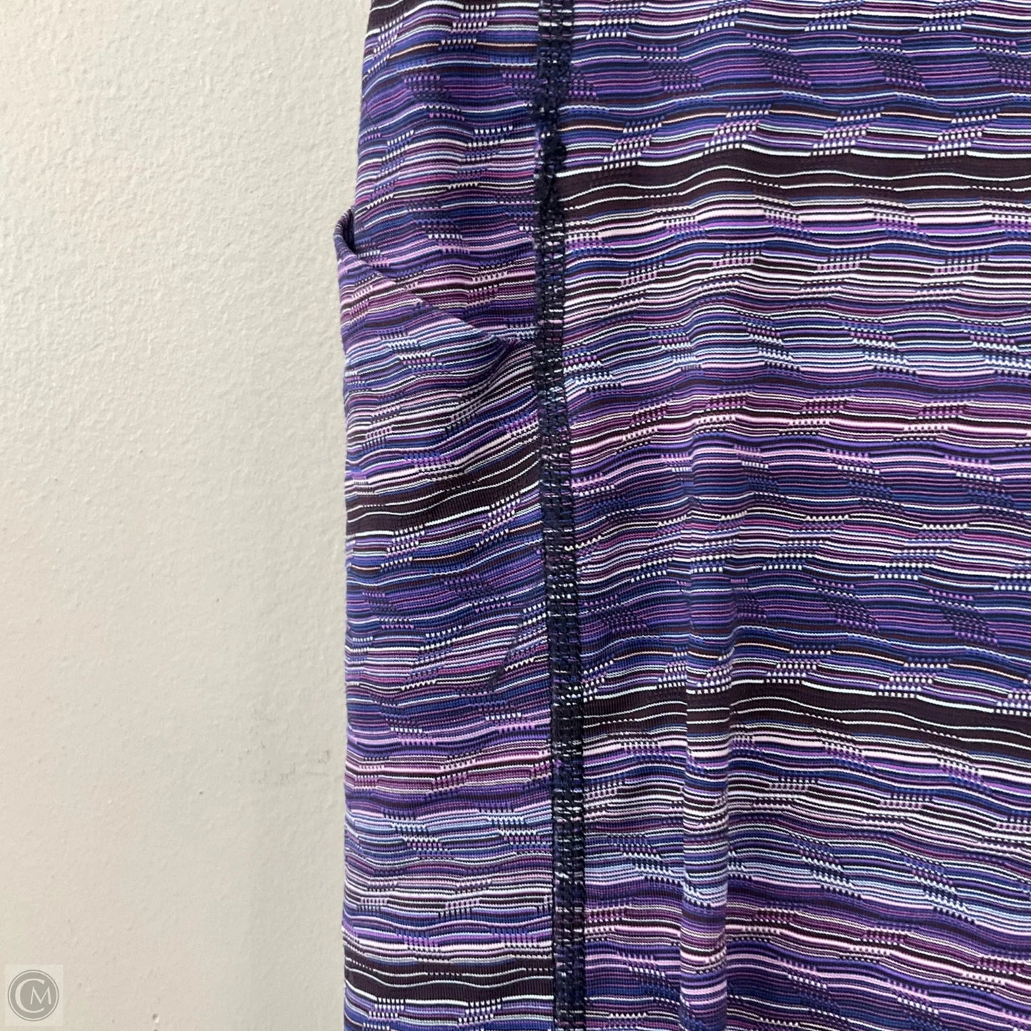 Athletic Leggings Capris By Lululemon In Purple, Size: 4