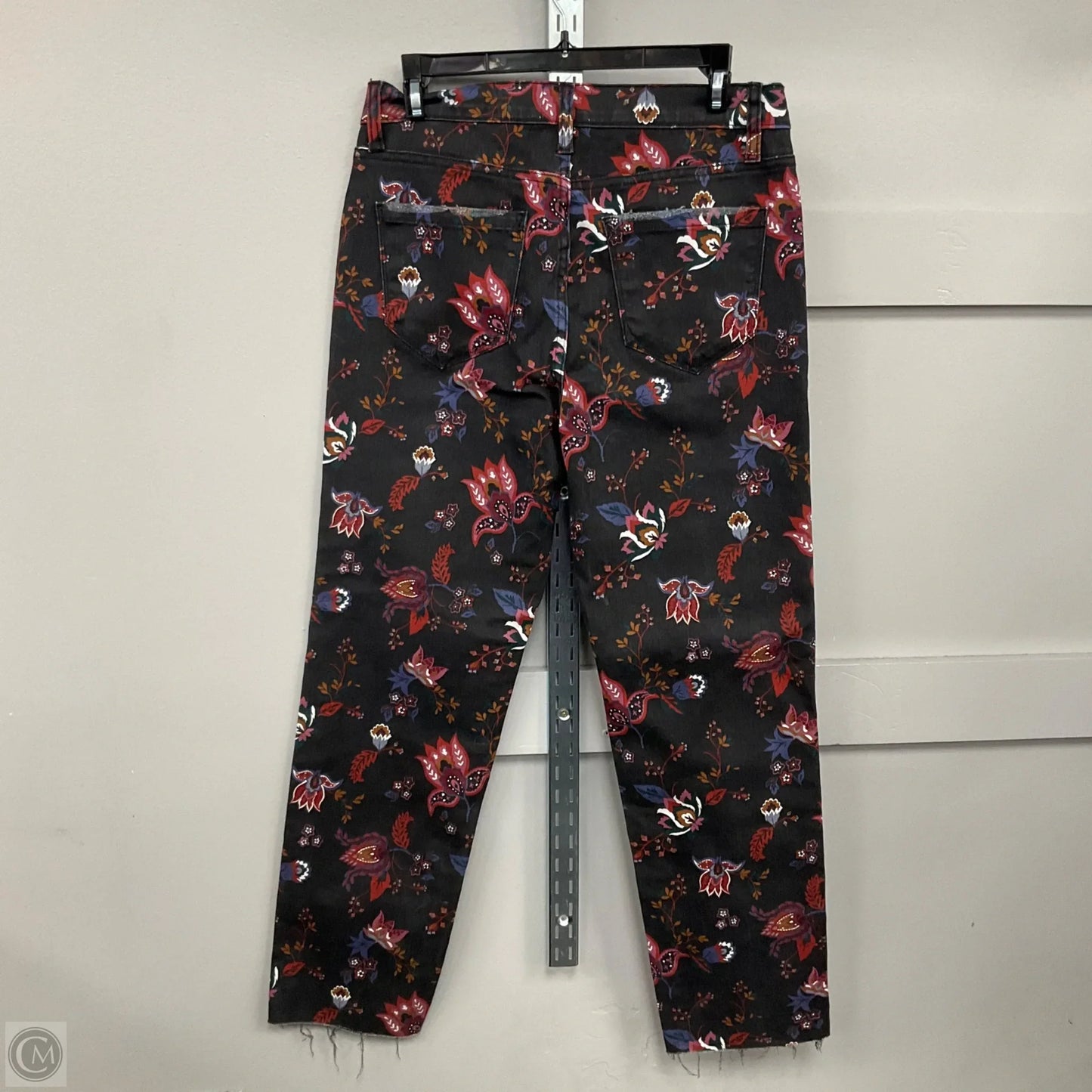 Jeans Skinny By Kensie In Floral Print, Size: 6