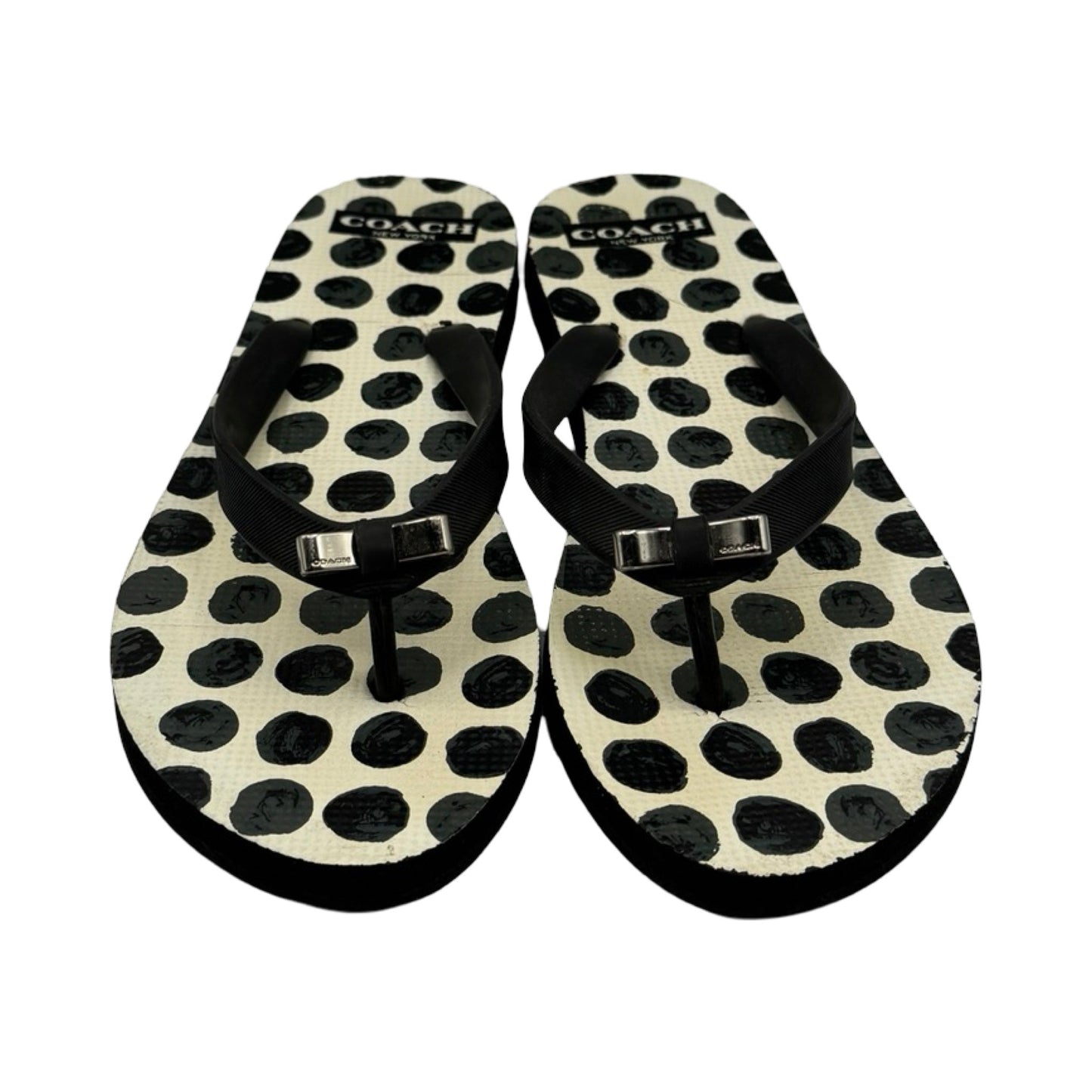 Sandals Flip Flops Designer By Coach  Size: 7