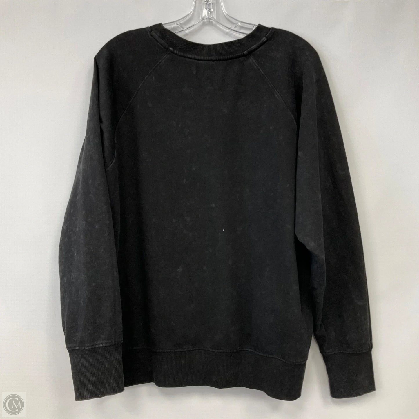 Sweatshirt Collar By Clothes Mentor In Black, Size: Xl