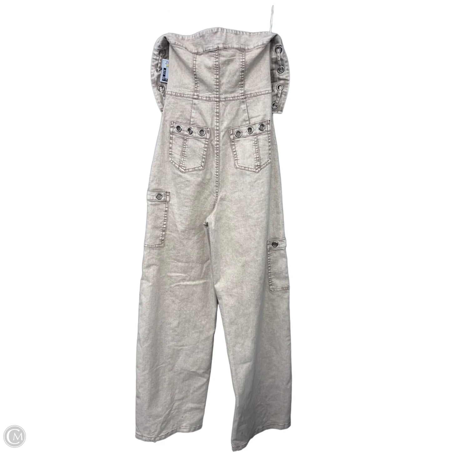 Romper By Clothes Mentor In Tan, Size: S