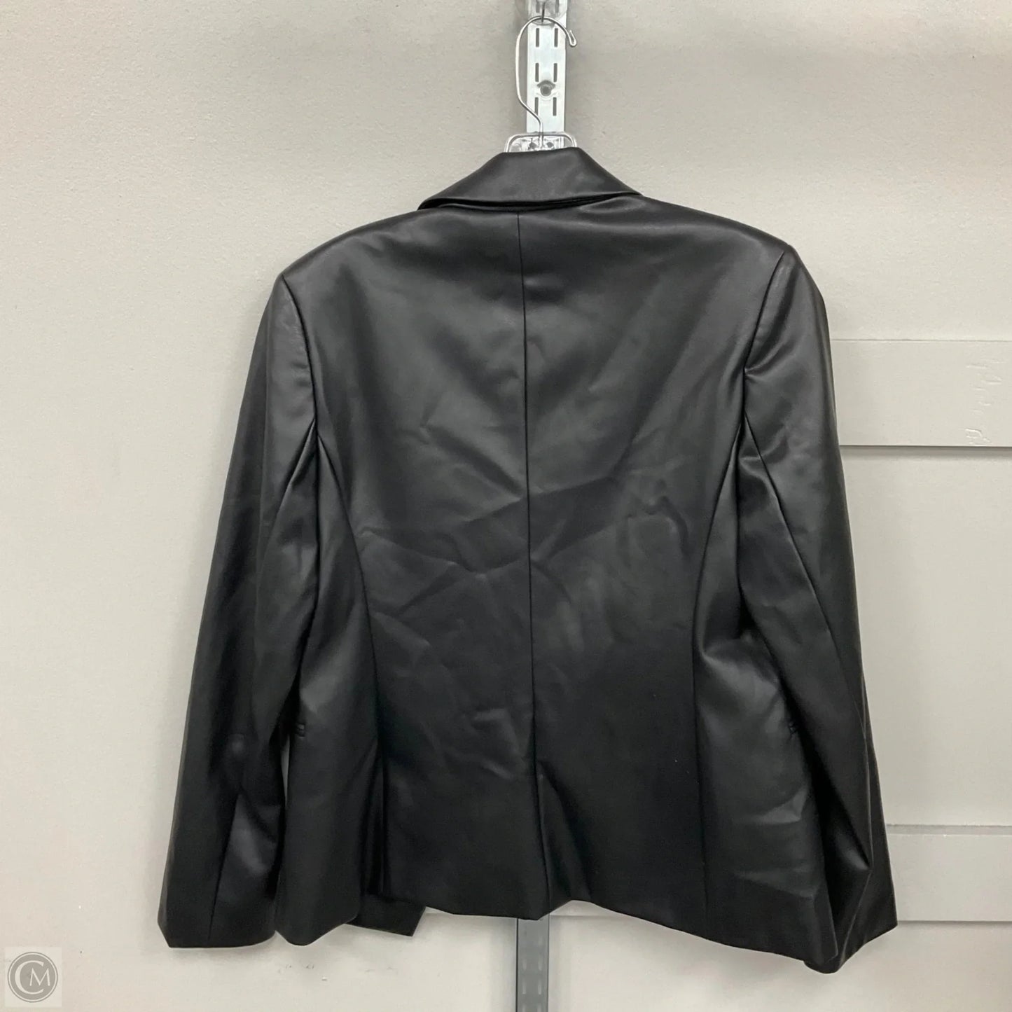 Jacket Leather By Express In Black, Size: S