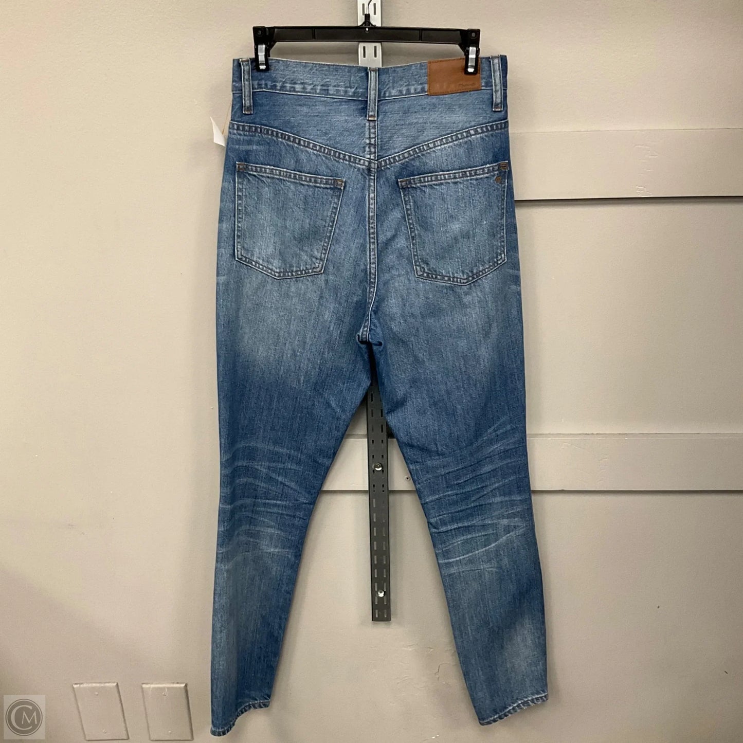 Jeans Skinny By Madewell In Blue Denim, Size: 4