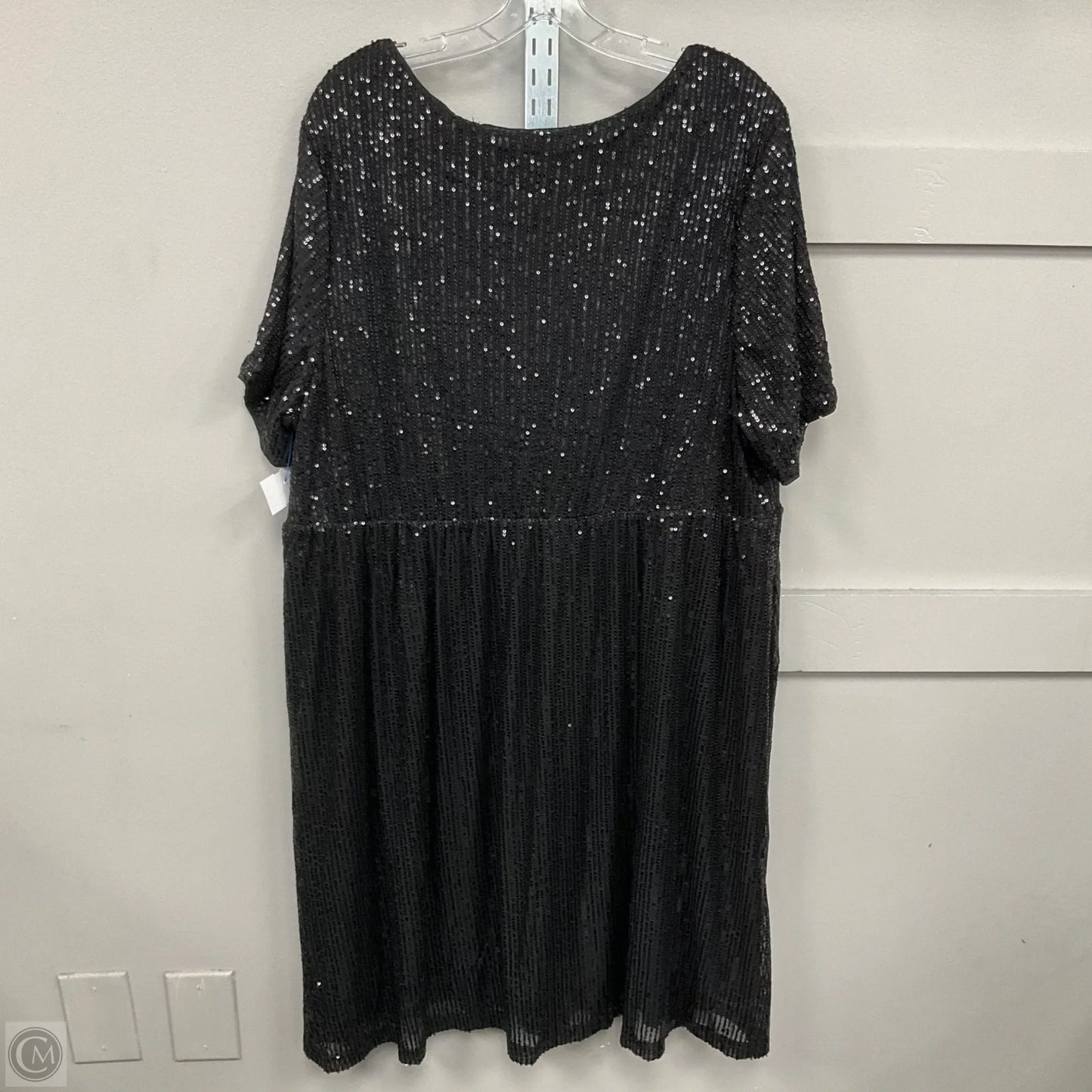 Dress Party Midi By Cmf In Black, Size: 4x