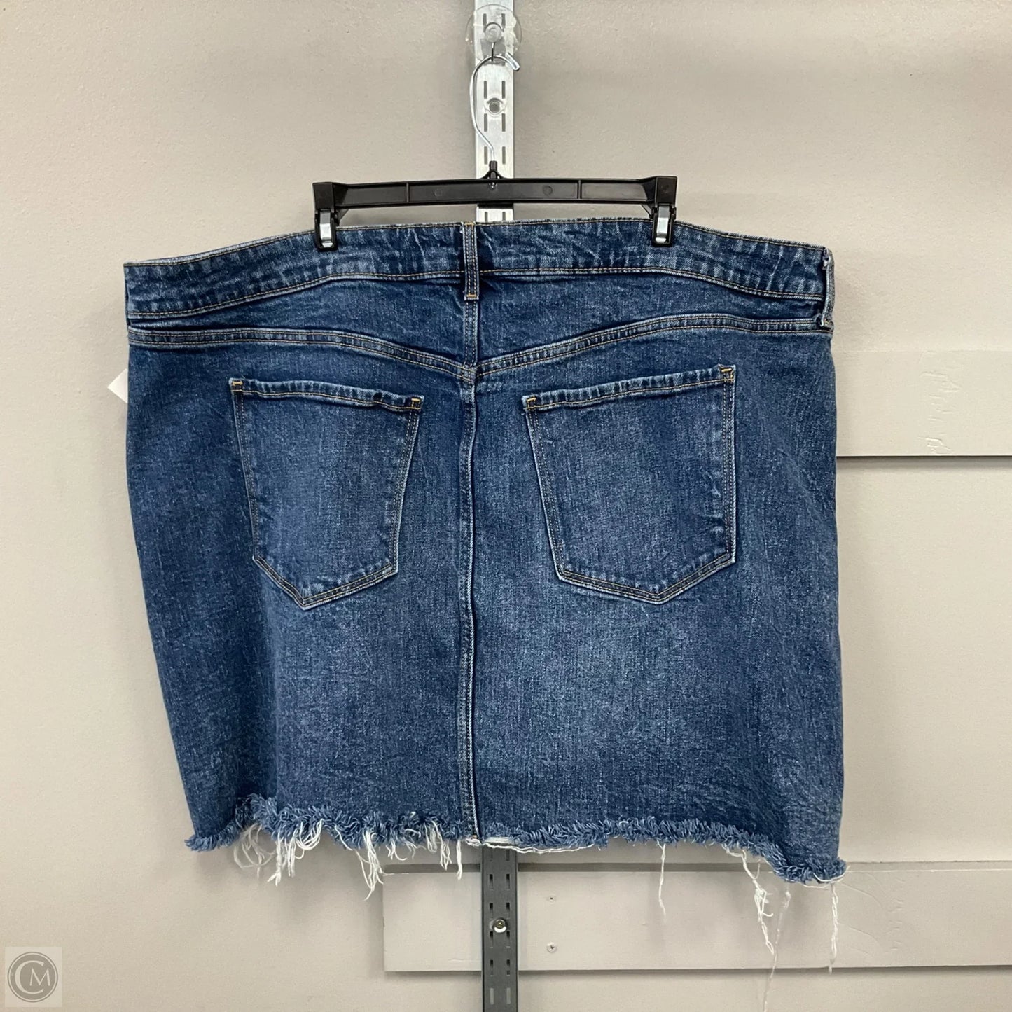 Skirt Mini & Short By Old Navy In Blue Denim, Size: 24
