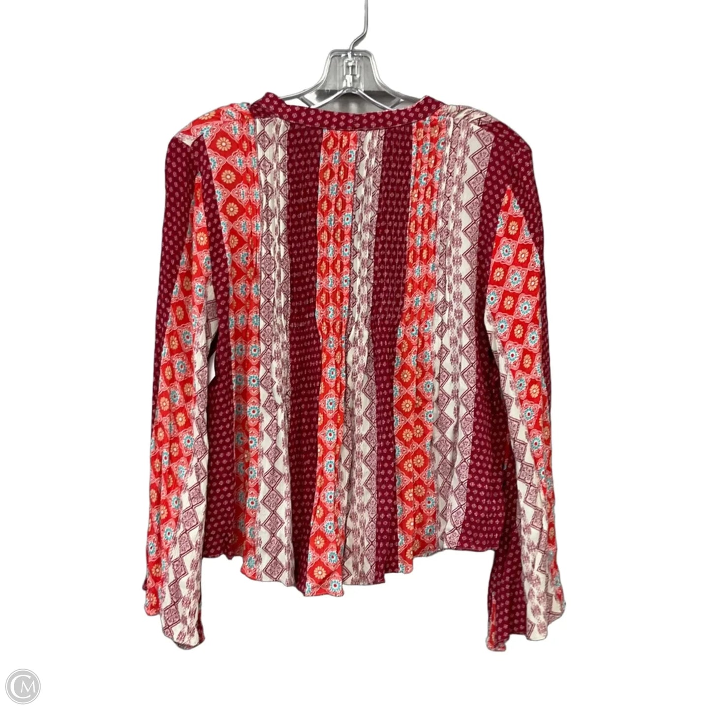 Top Long Sleeve By Altard State In Red, Size: Xs