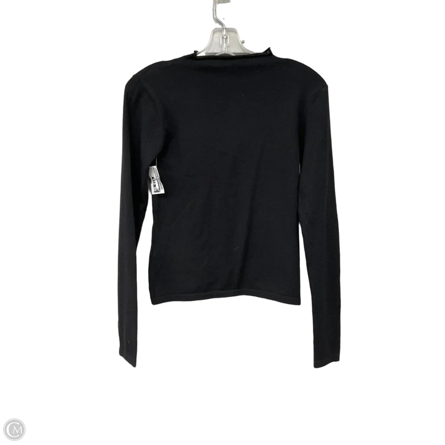 Top Long Sleeve By Anthropologie In Black, Size: S