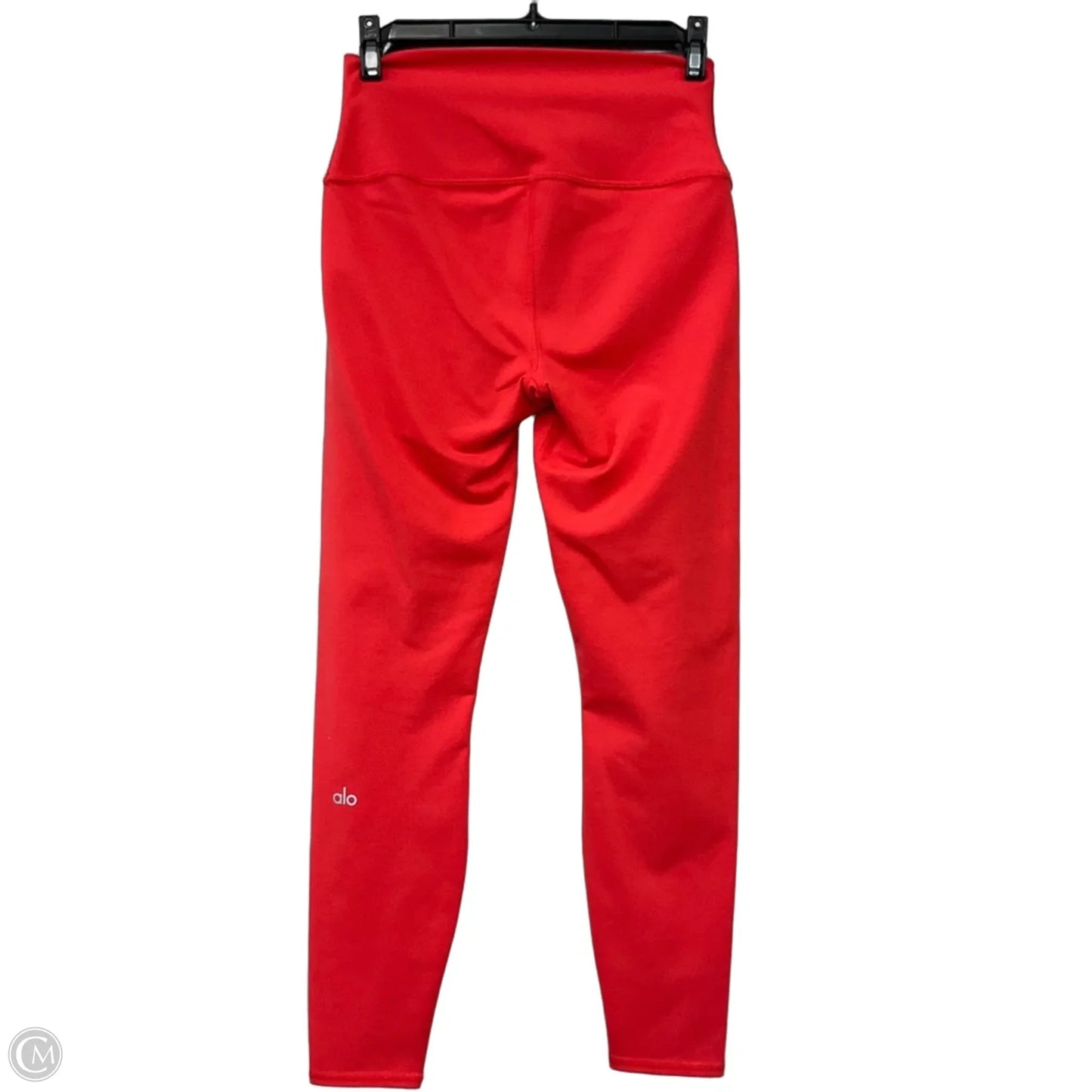 Athletic Leggings By Alo In Red, Size: S