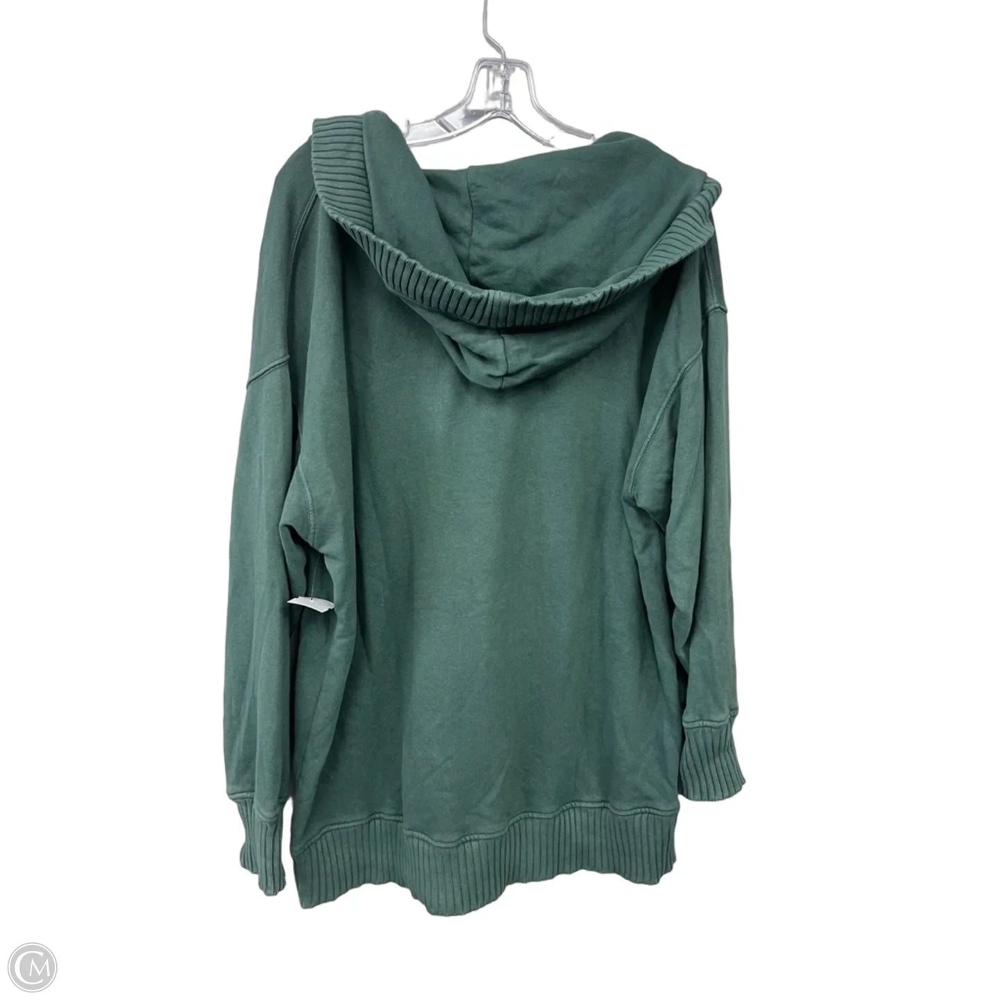 Sweatshirt Hoodie By Aerie In Green, Size: M