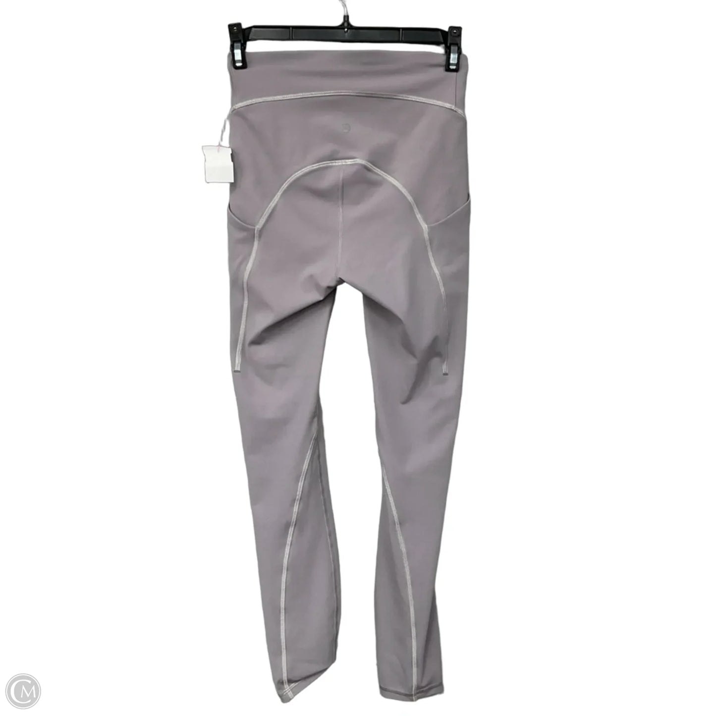 Athletic Leggings By Lululemon In Grey, Size: 4