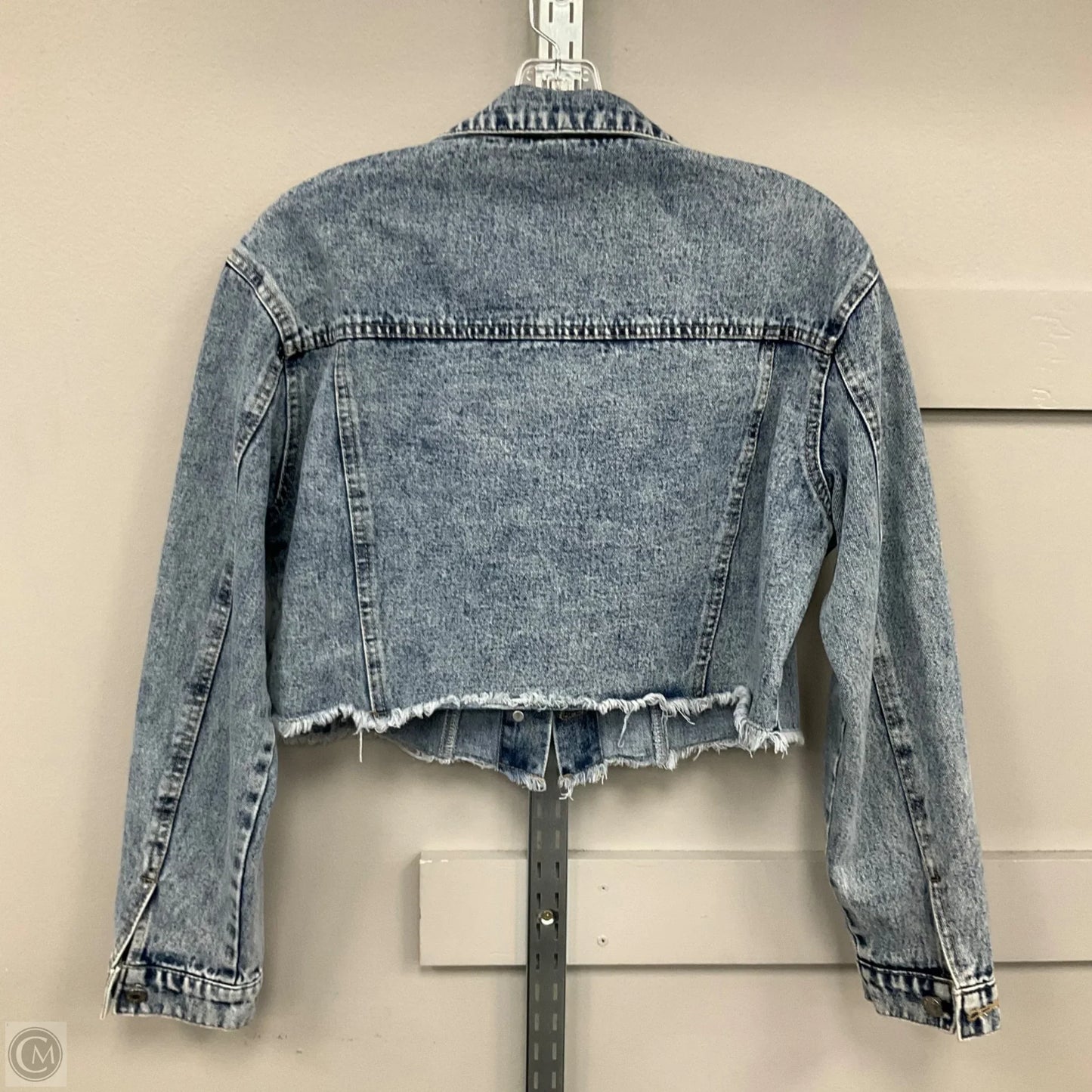 Jacket Denim By Cmf In Blue Denim, Size: M