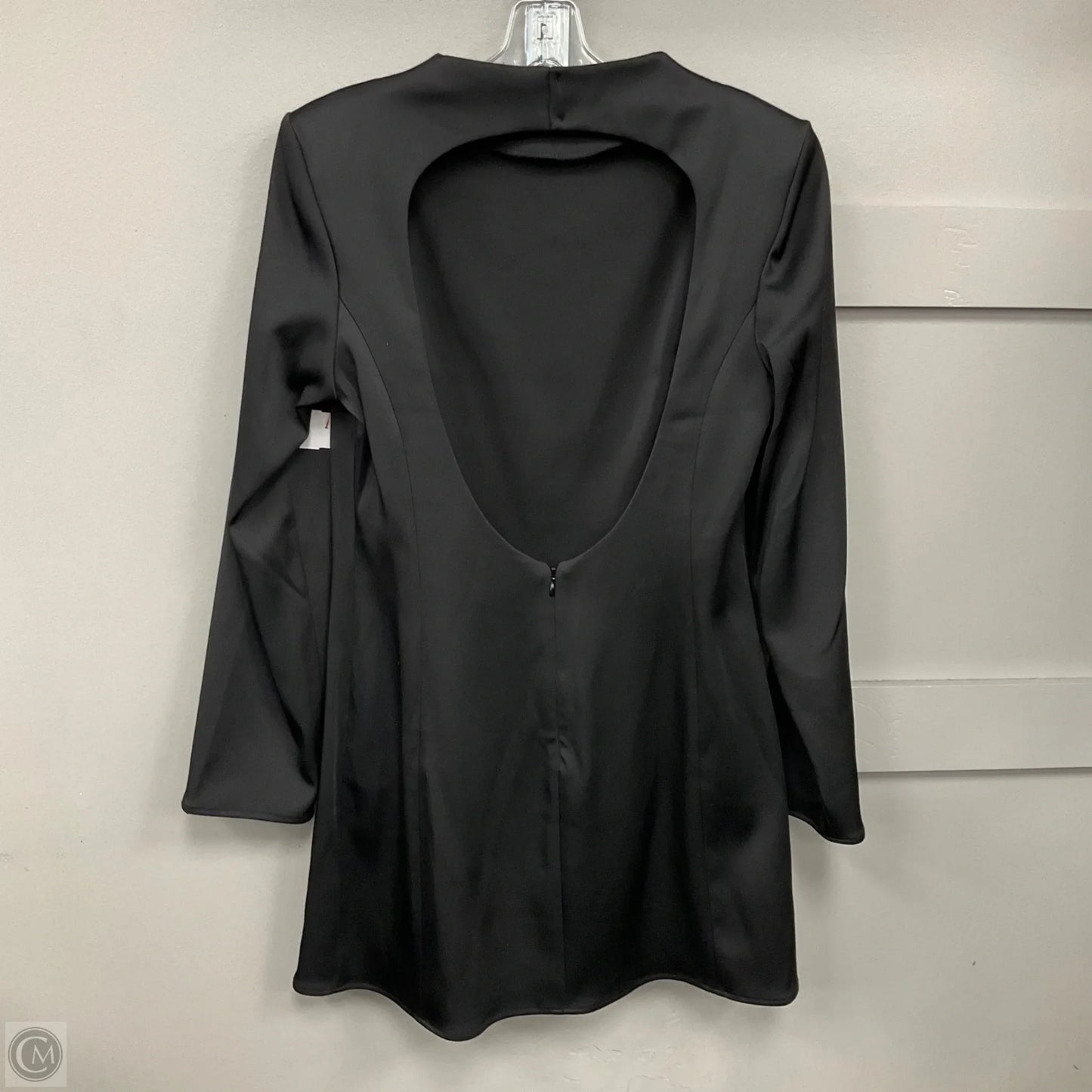 Dress Casual Midi By H&m In Black, Size: M