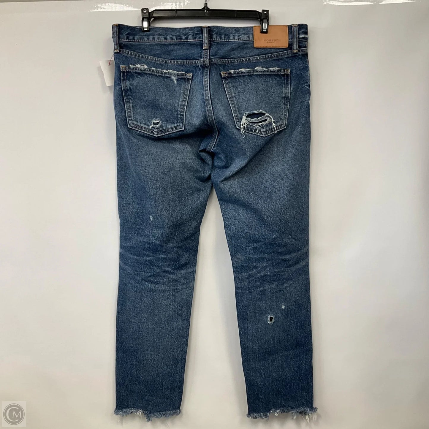 Jeans Skinny By Moussy In Blue Denim, Size: 8