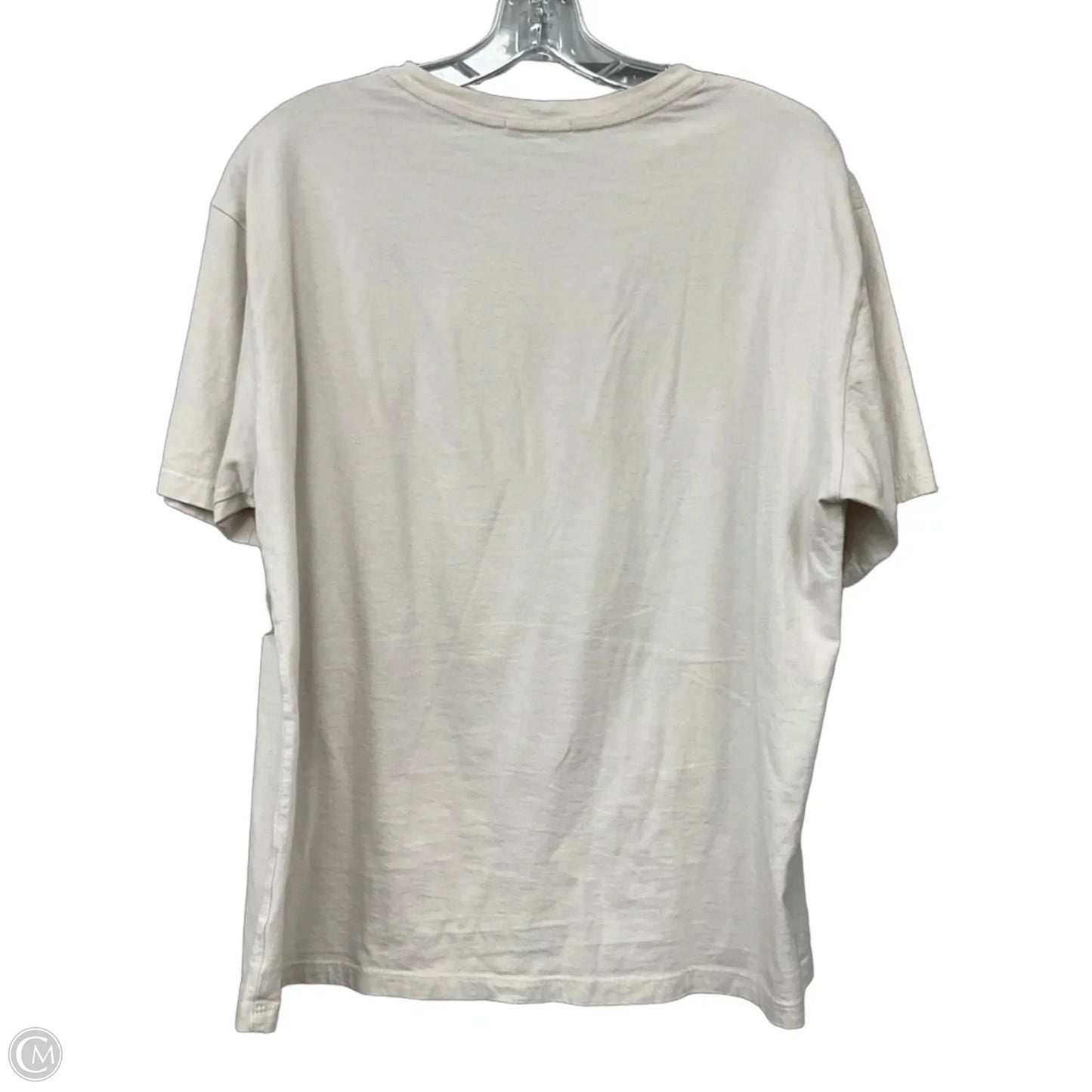 Top Short Sleeve By Altard State In Cream, Size: M